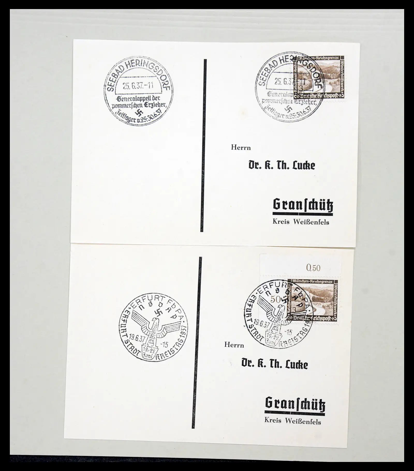 40859 0035 - Stamp collection 40859 Germany covers 1890-1960.