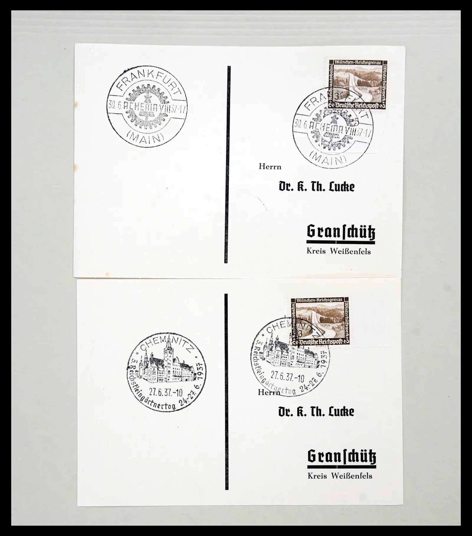 40859 0037 - Stamp collection 40859 Germany covers 1890-1960.