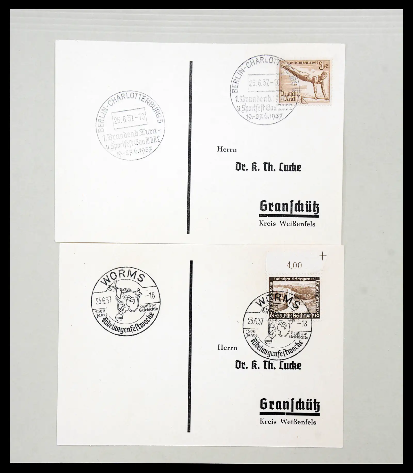 40859 0039 - Stamp collection 40859 Germany covers 1890-1960.