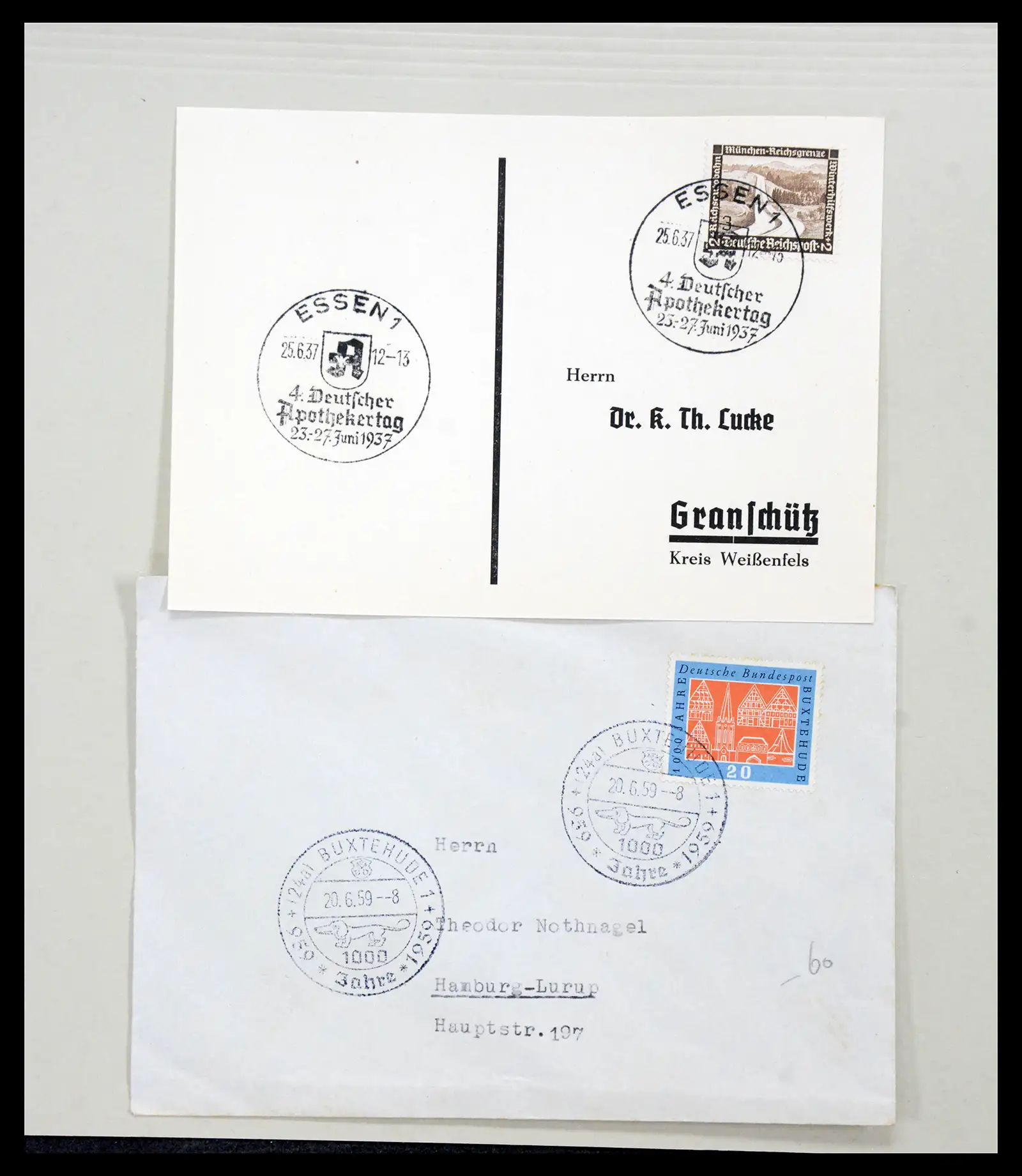40859 0040 - Stamp collection 40859 Germany covers 1890-1960.