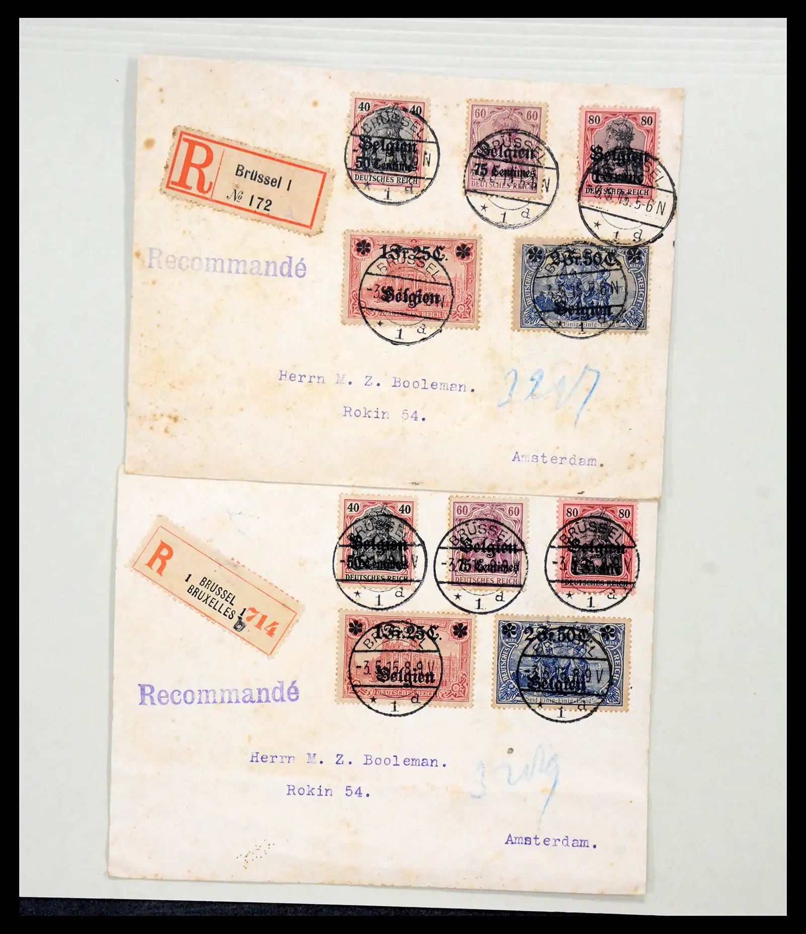 40859 0041 - Stamp collection 40859 Germany covers 1890-1960.