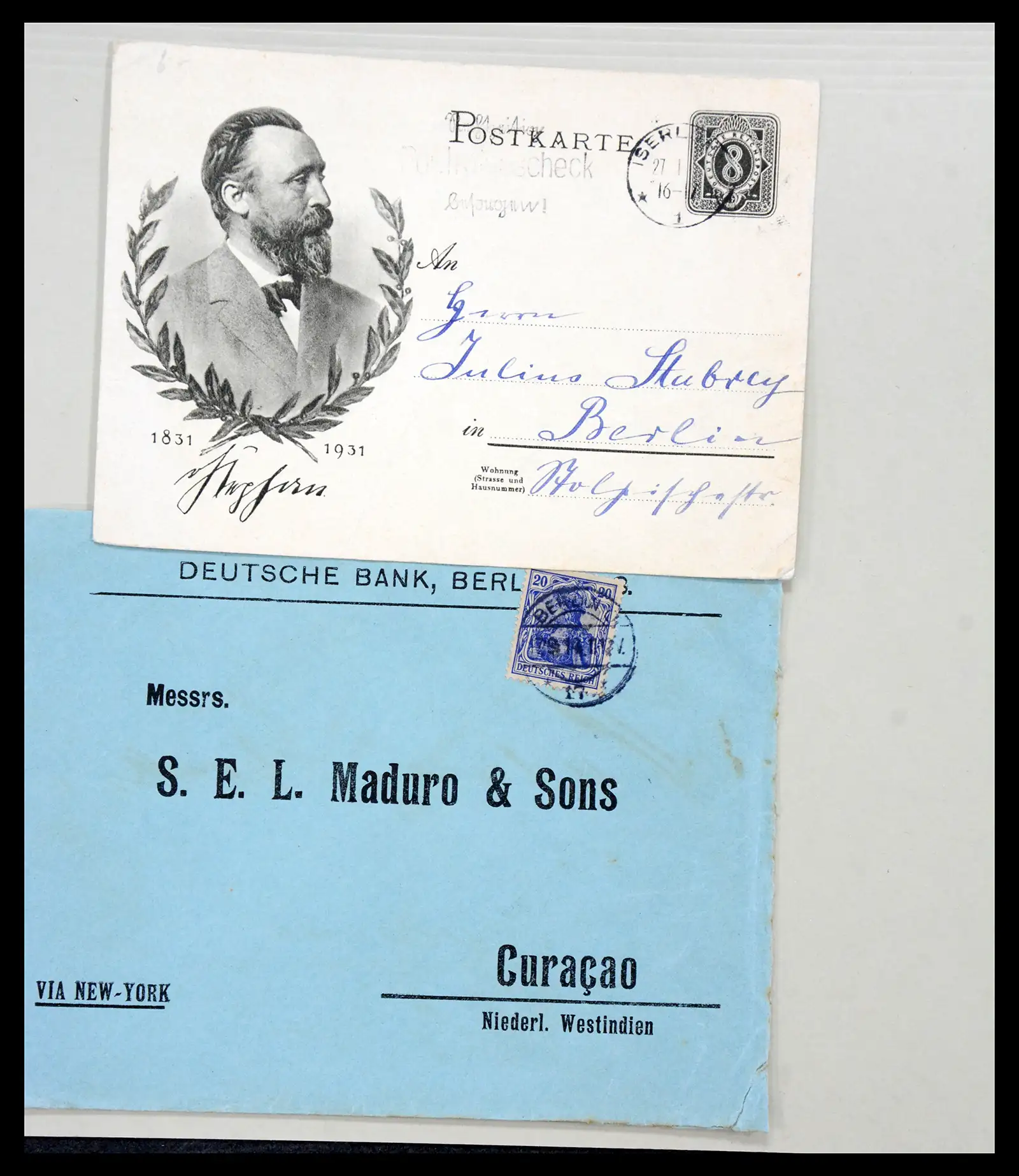 40859 0051 - Stamp collection 40859 Germany covers 1890-1960.