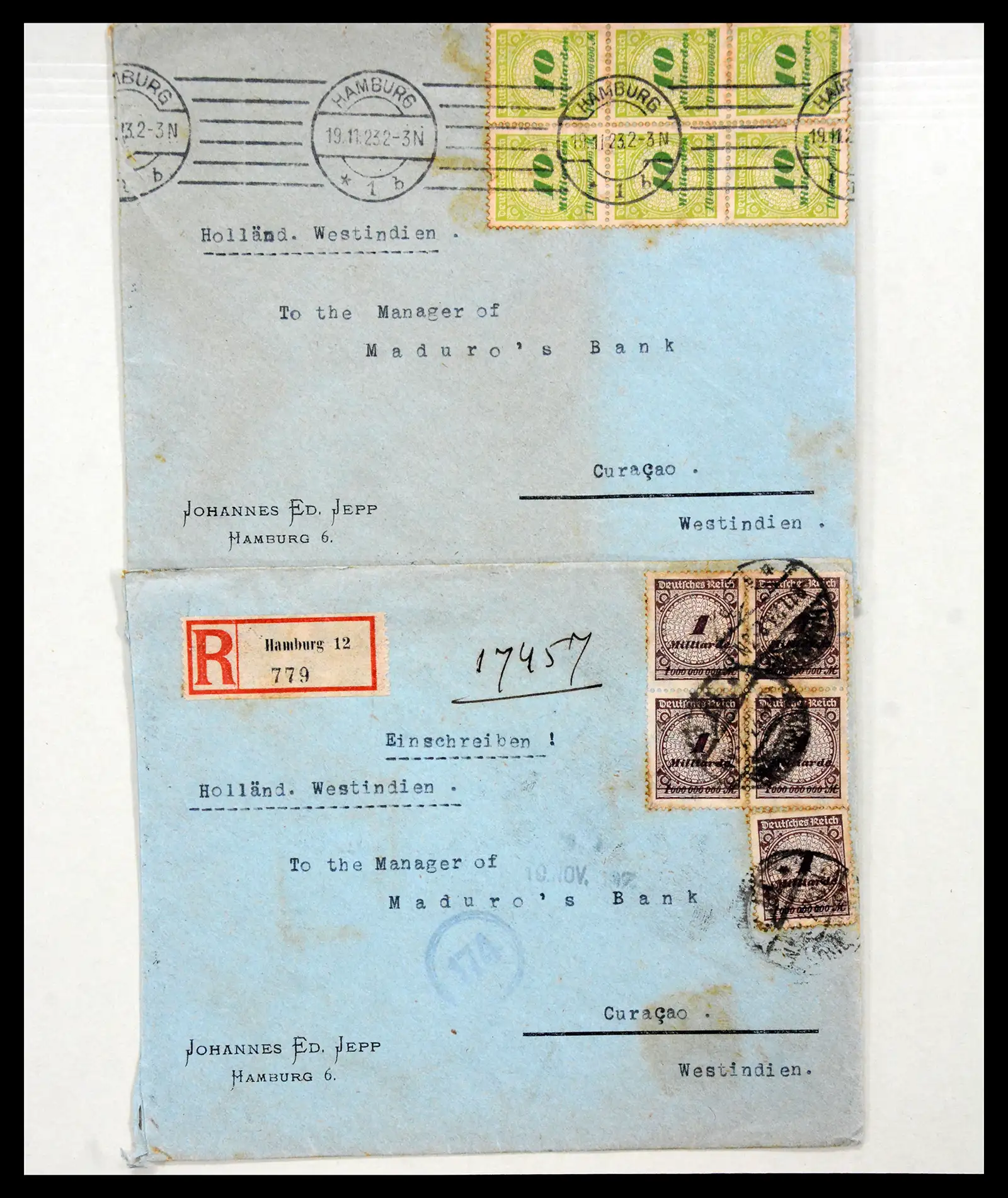 40859 0060 - Stamp collection 40859 Germany covers 1890-1960.