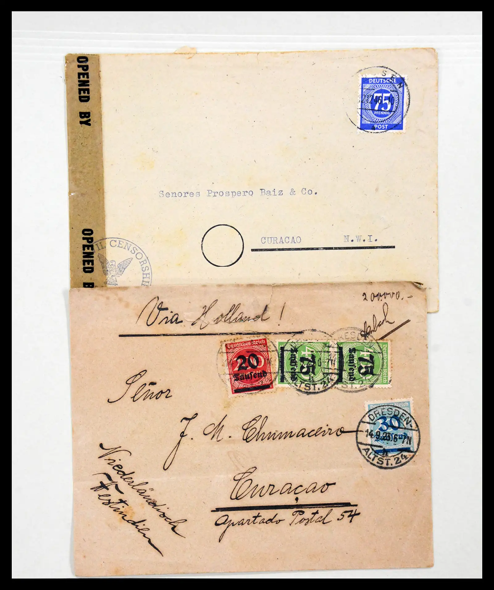 40859 0064 - Stamp collection 40859 Germany covers 1890-1960.