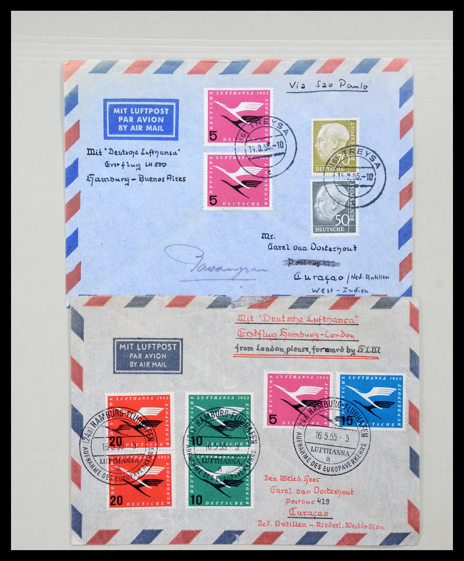 40859 0070 - Stamp collection 40859 Germany covers 1890-1960.