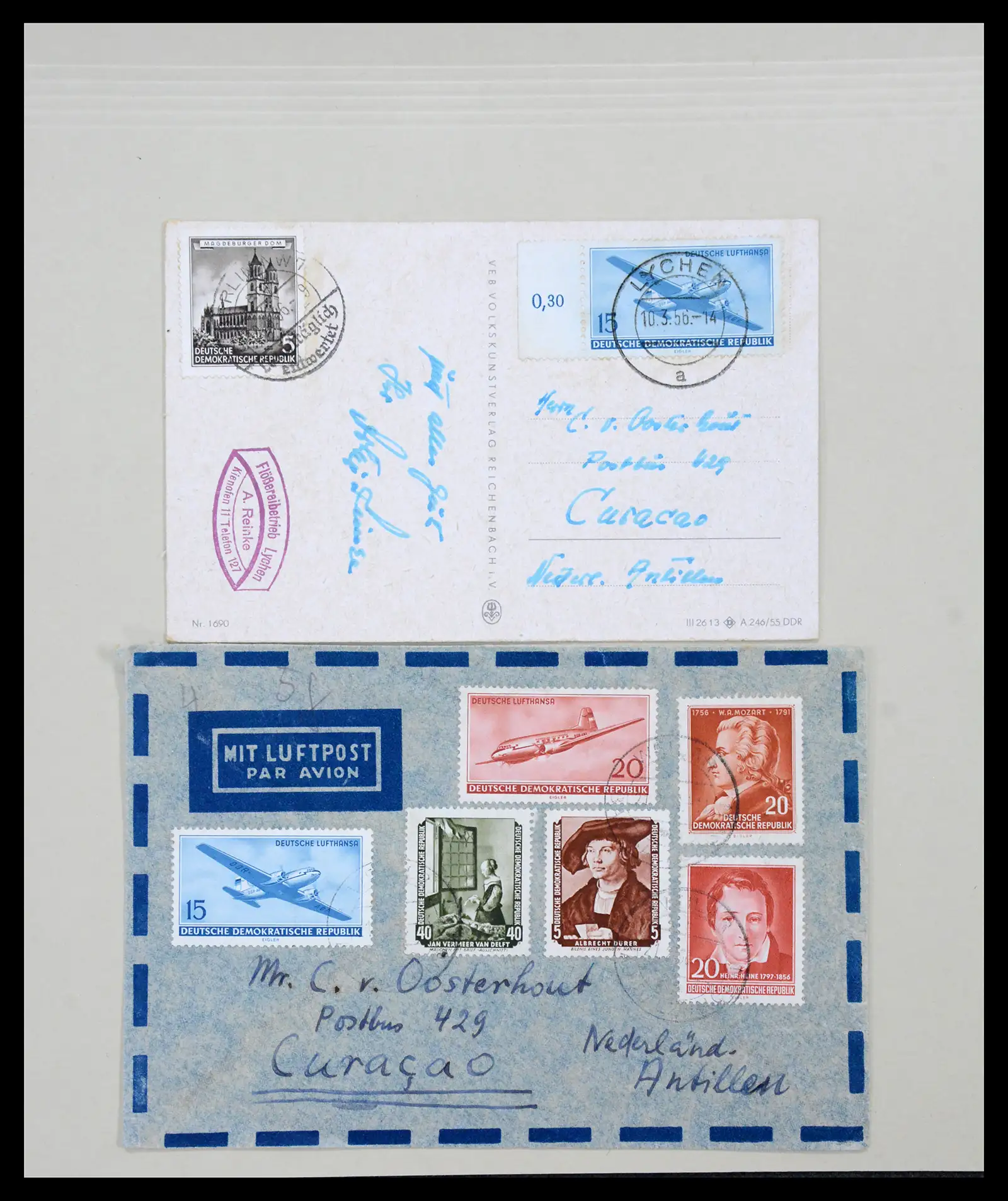 40859 0076 - Stamp collection 40859 Germany covers 1890-1960.