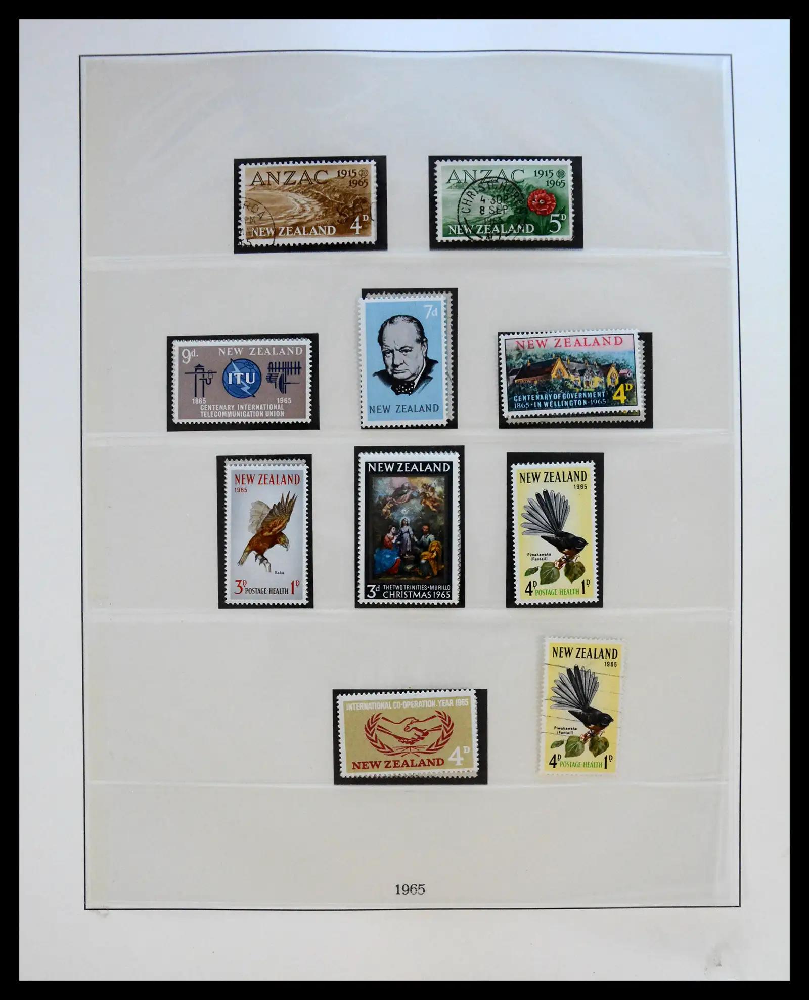 40861 0004 - Stamp collection 40861 New Zealand 1964-2021.