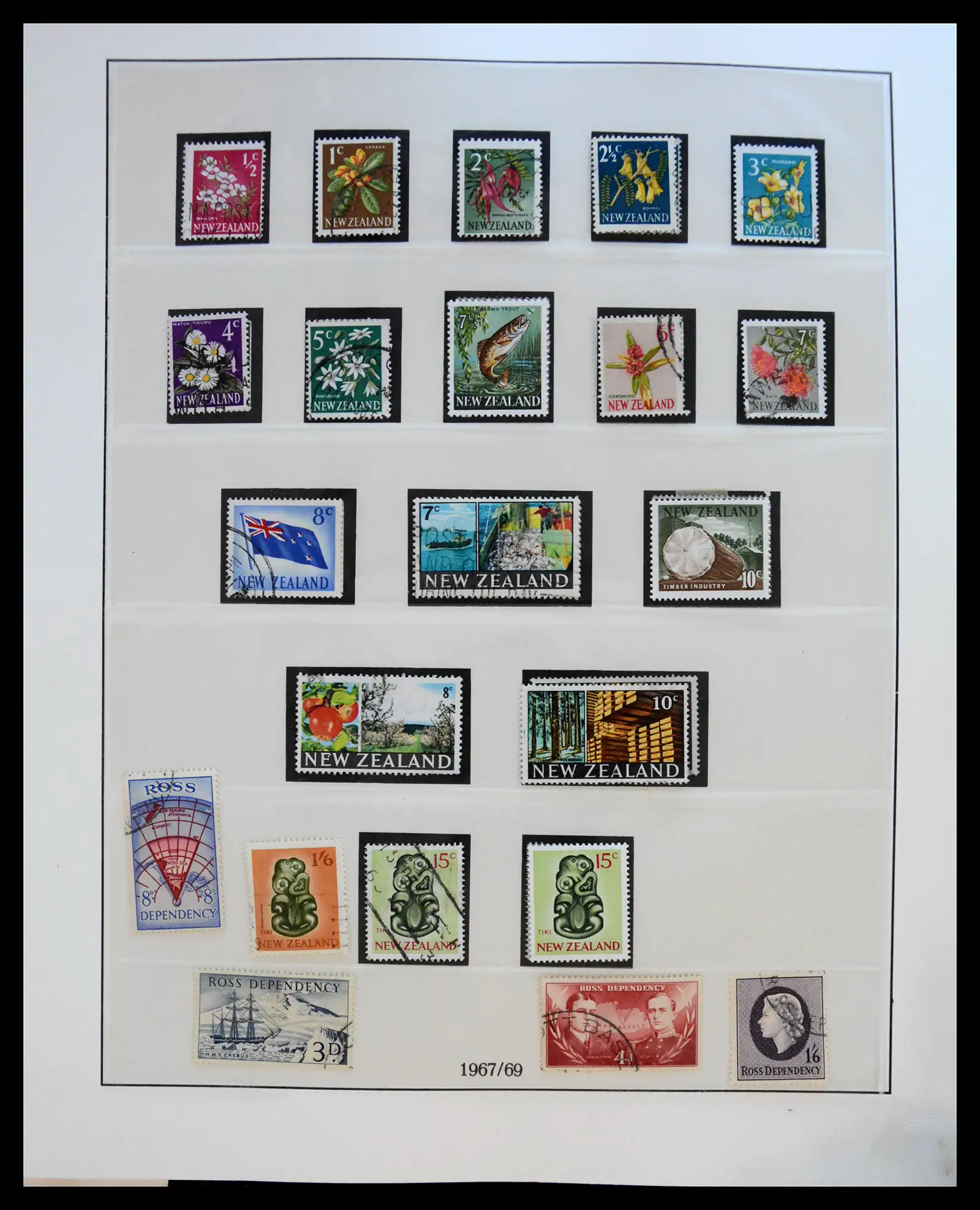 40861 0007 - Stamp collection 40861 New Zealand 1964-2021.