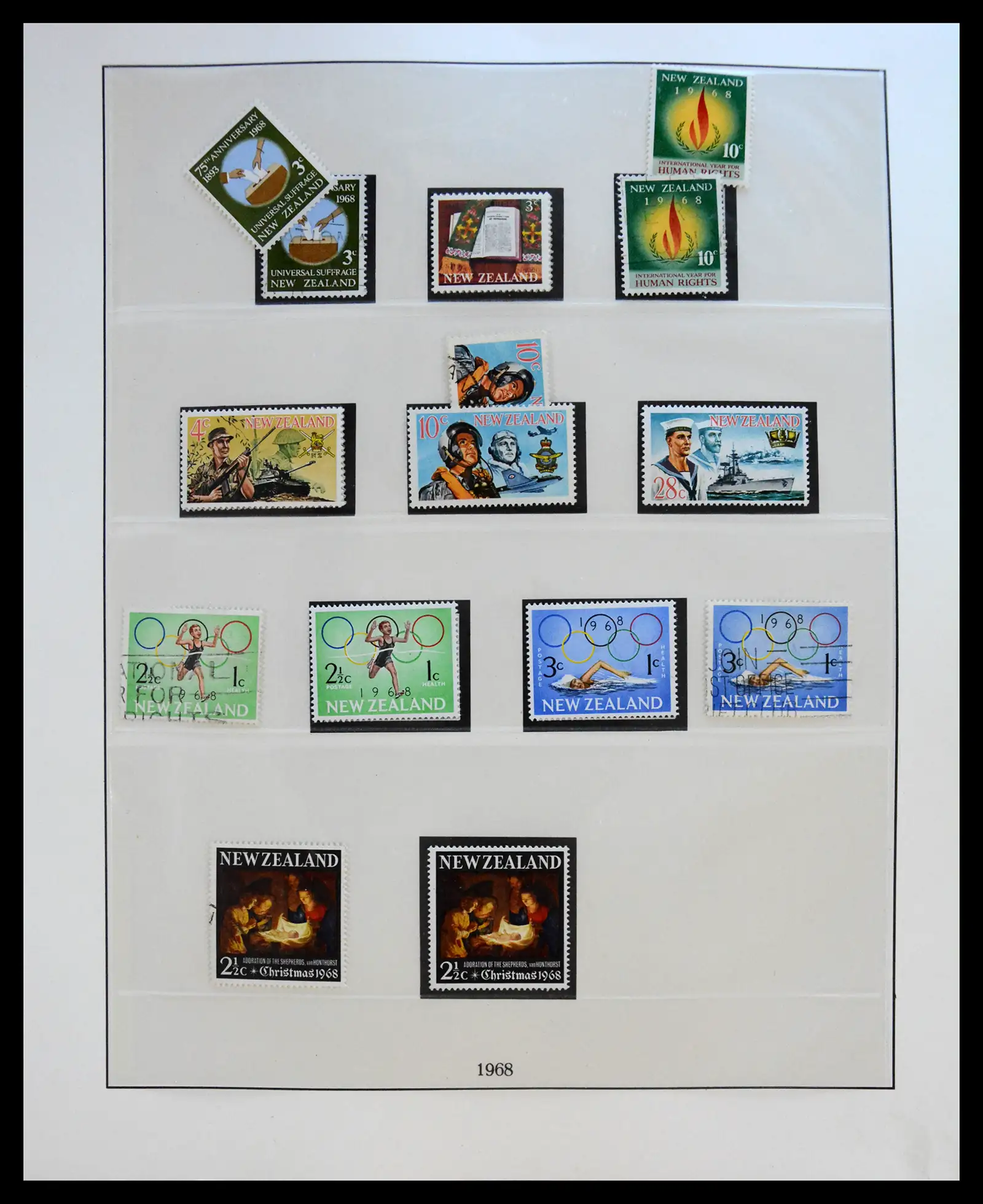 40861 0010 - Stamp collection 40861 New Zealand 1964-2021.