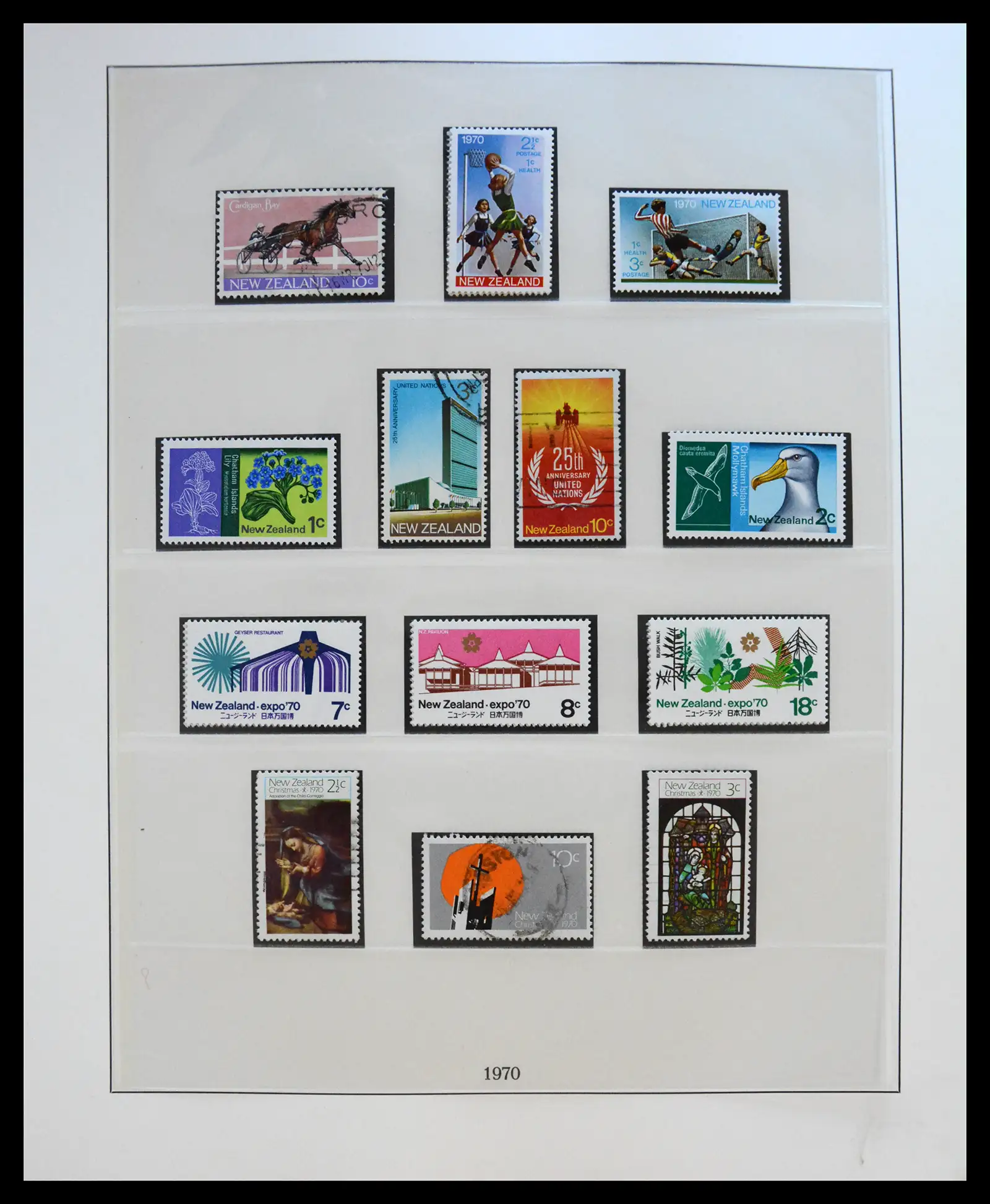 40861 0014 - Stamp collection 40861 New Zealand 1964-2021.