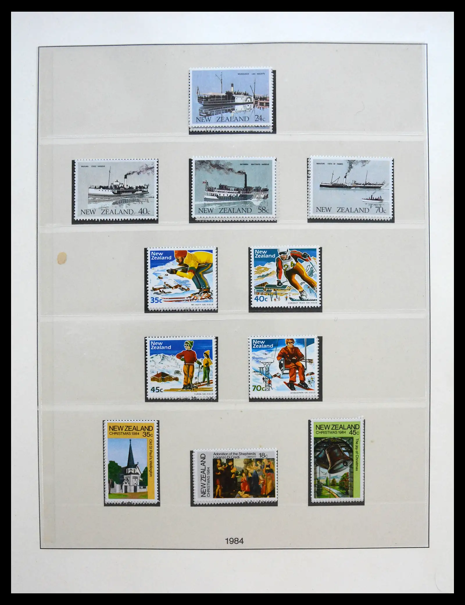 40861 0060 - Stamp collection 40861 New Zealand 1964-2021.