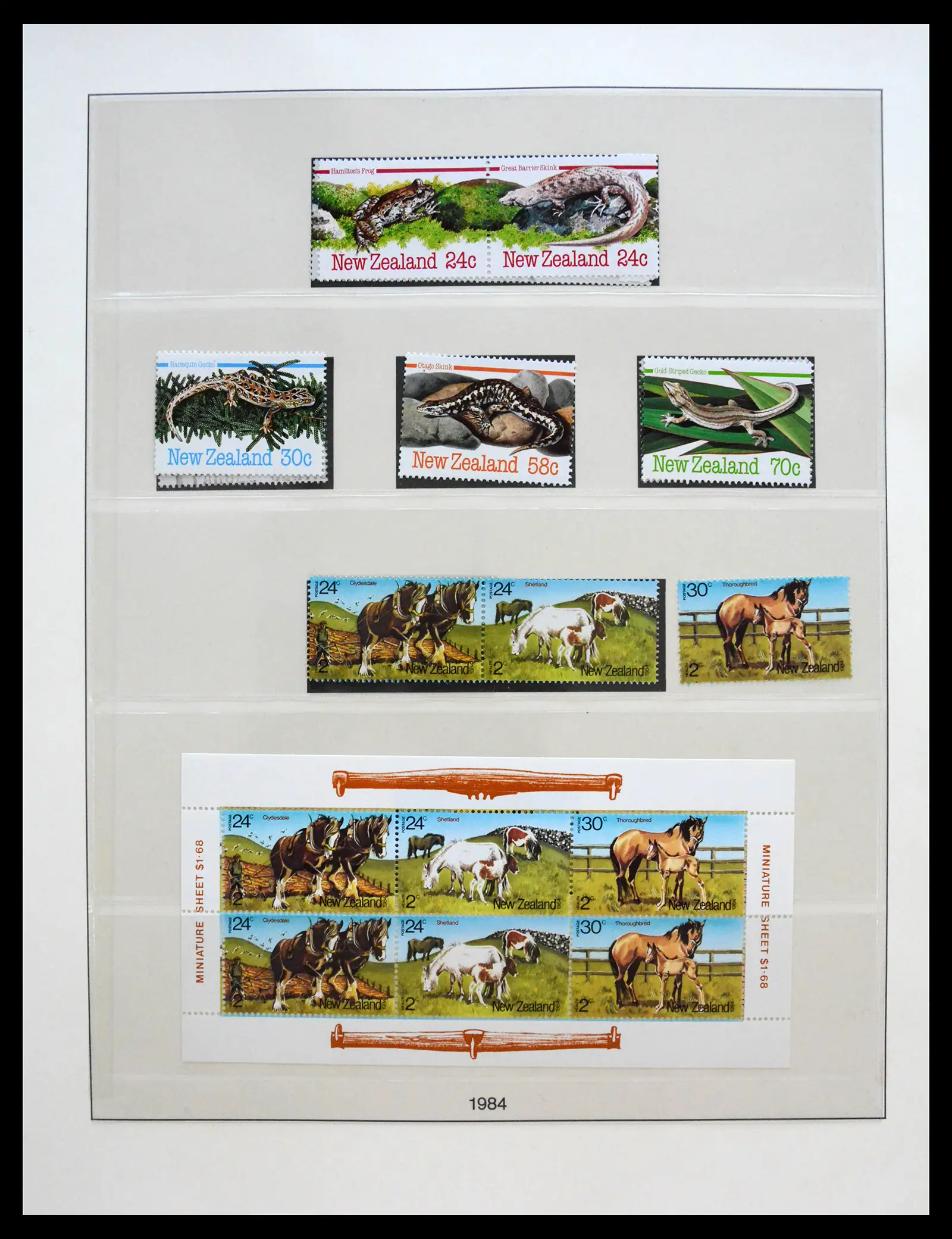 40861 0061 - Stamp collection 40861 New Zealand 1964-2021.