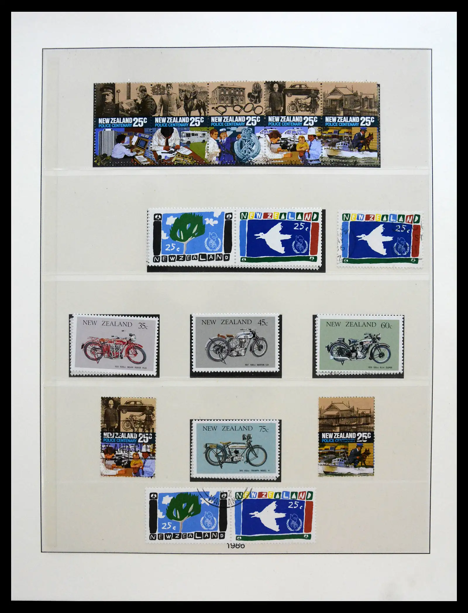 40861 0070 - Stamp collection 40861 New Zealand 1964-2021.