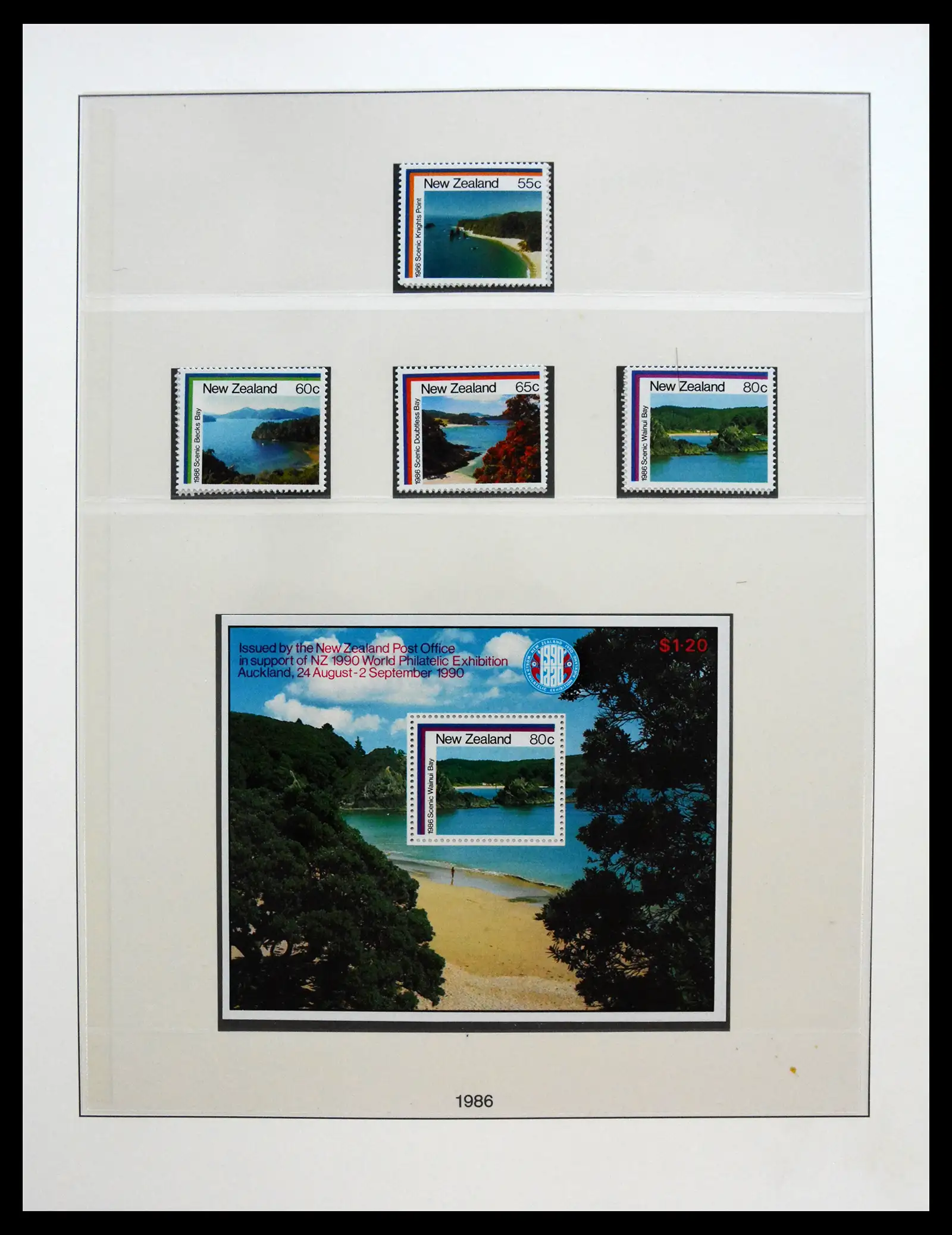 40861 0071 - Stamp collection 40861 New Zealand 1964-2021.