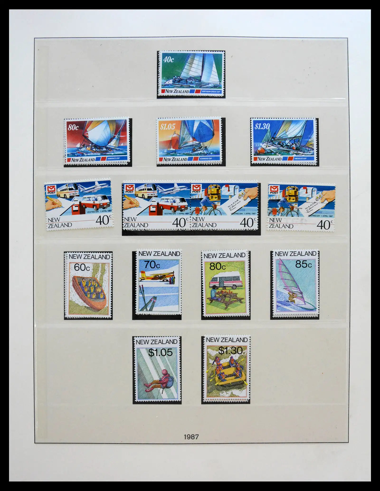 40861 0075 - Stamp collection 40861 New Zealand 1964-2021.