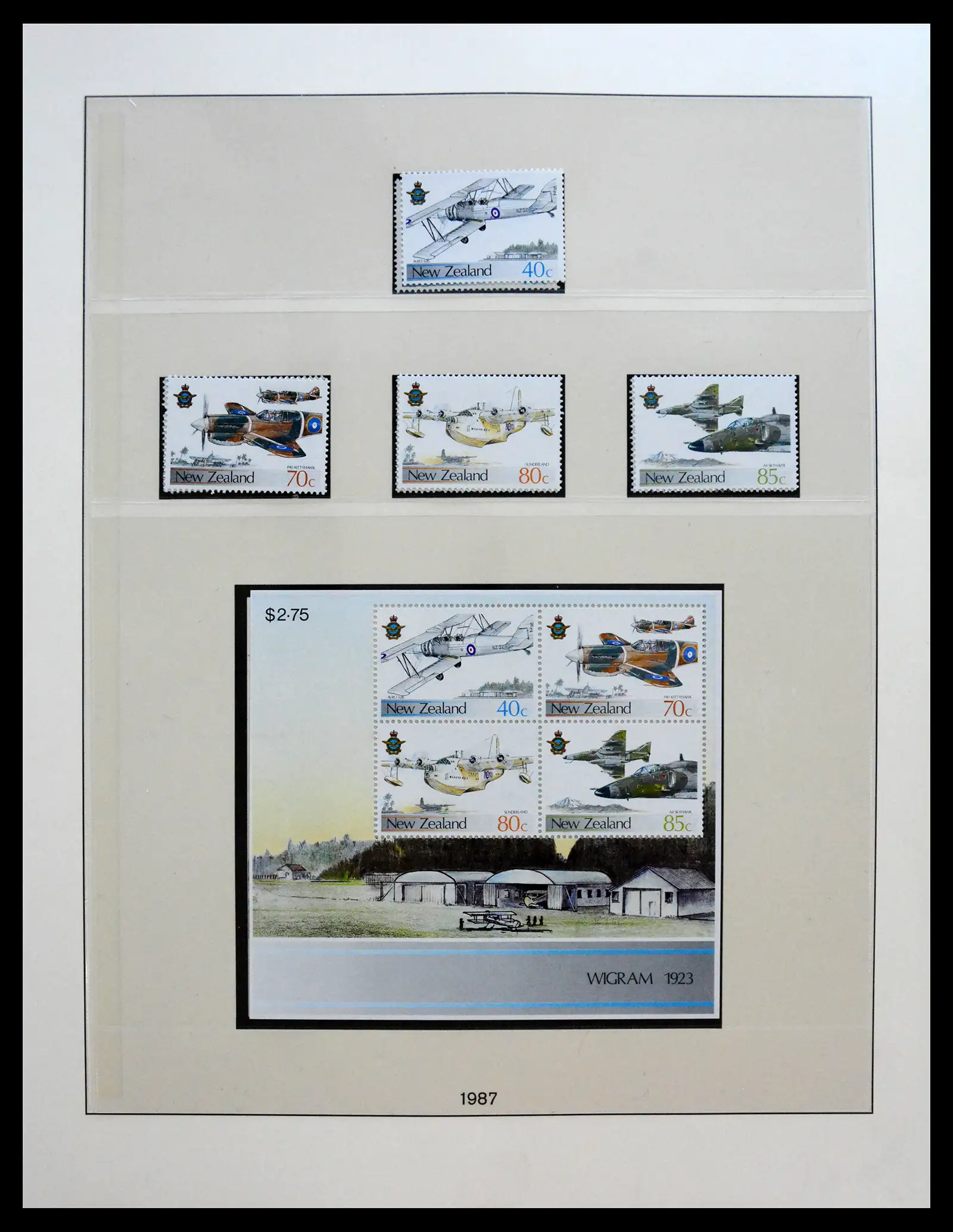 40861 0076 - Stamp collection 40861 New Zealand 1964-2021.