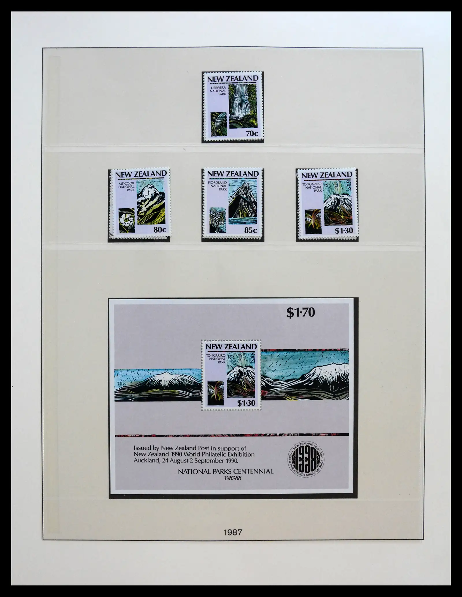 40861 0077 - Stamp collection 40861 New Zealand 1964-2021.