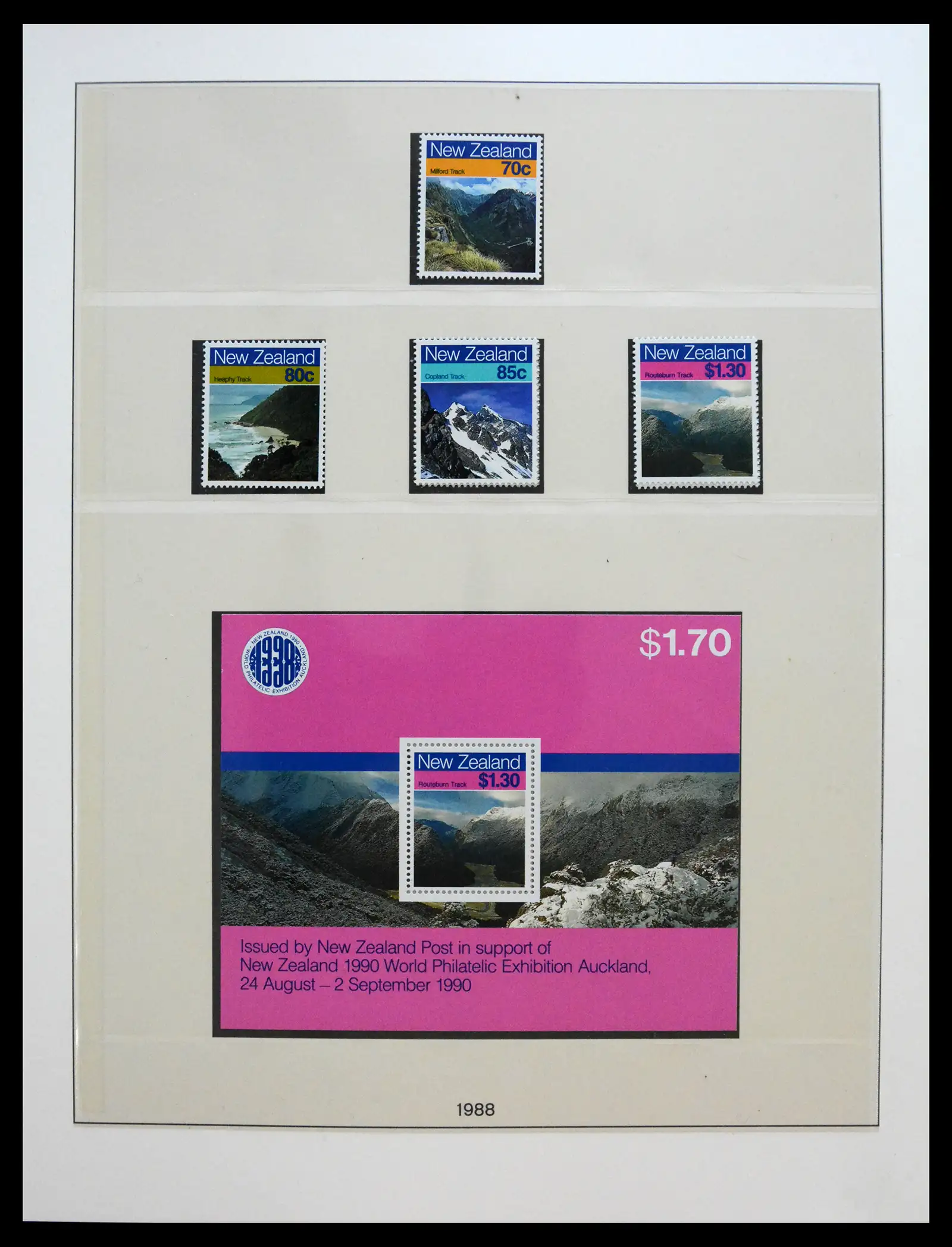 40861 0083 - Stamp collection 40861 New Zealand 1964-2021.