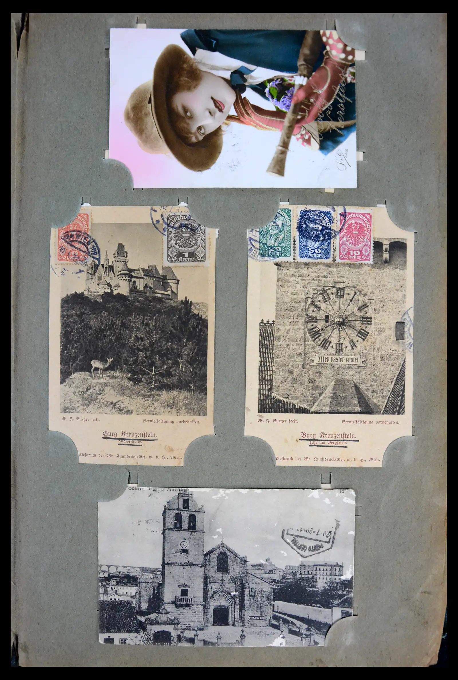 40897 0001 - Stamp collection 40897 Europe picture postcards 1900-1930.