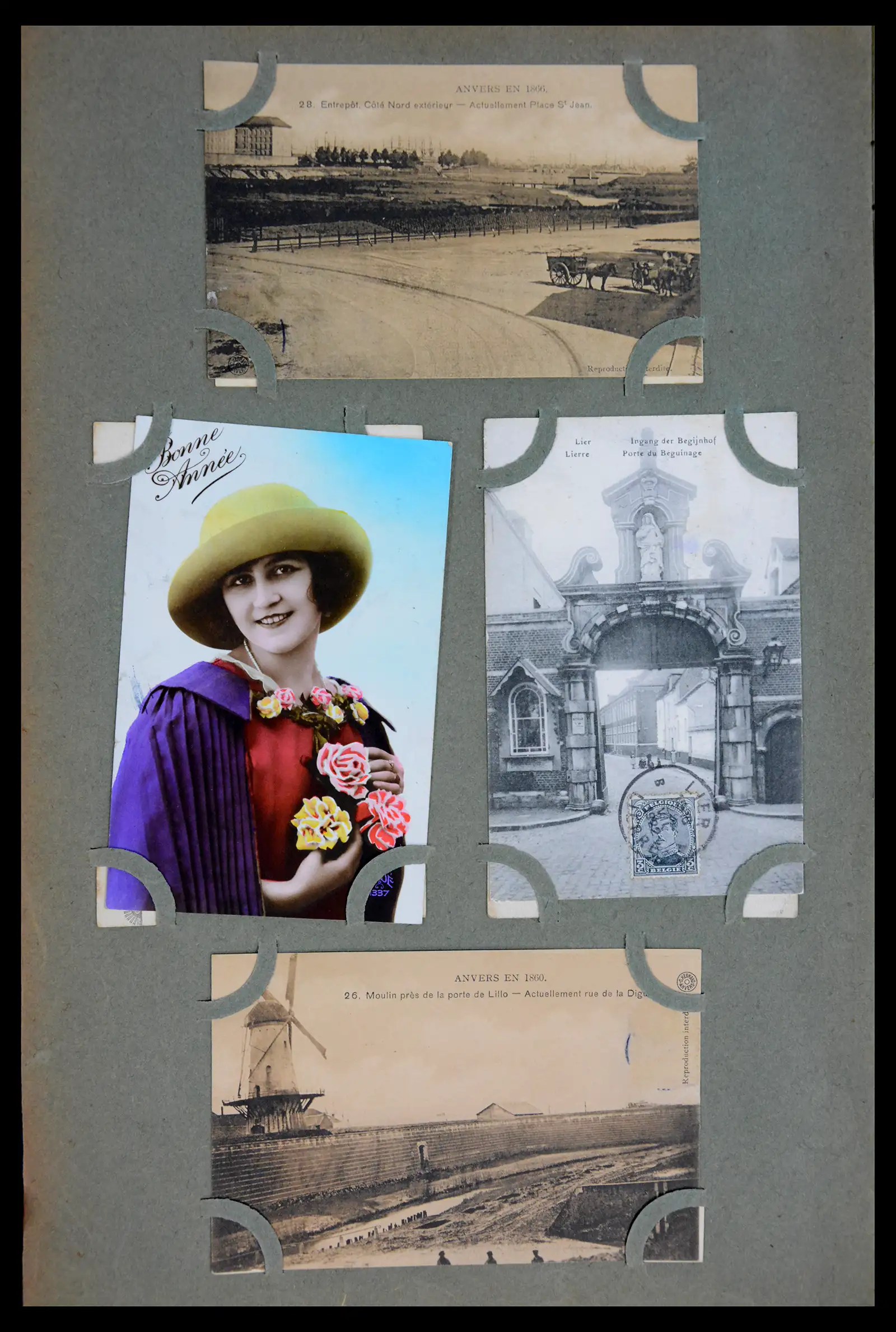 40897 0006 - Stamp collection 40897 Europe picture postcards 1900-1930.