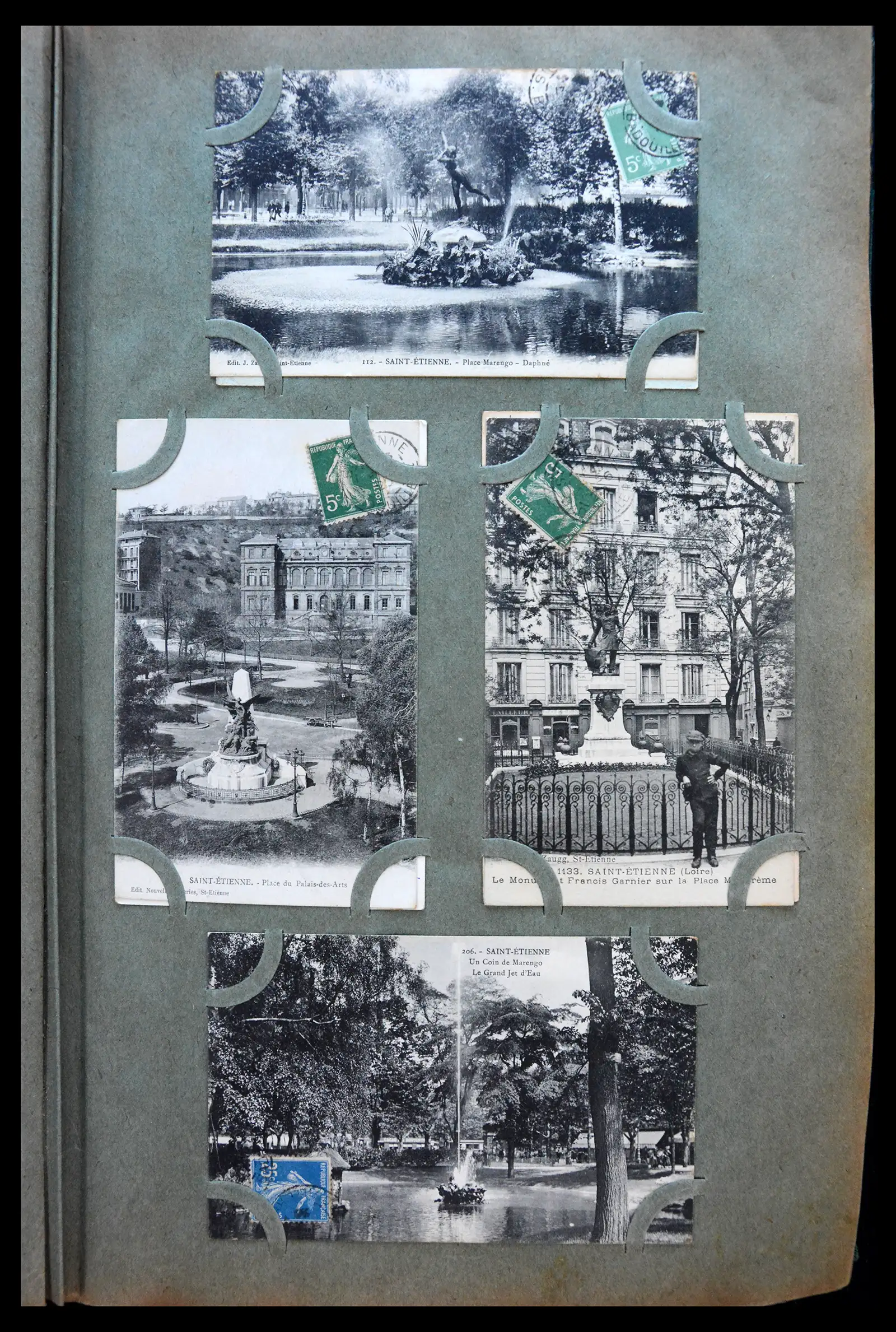 40897 0027 - Stamp collection 40897 Europe picture postcards 1900-1930.