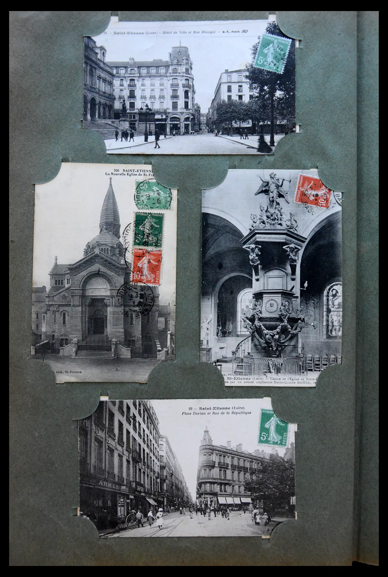 40897 0028 - Stamp collection 40897 Europe picture postcards 1900-1930.