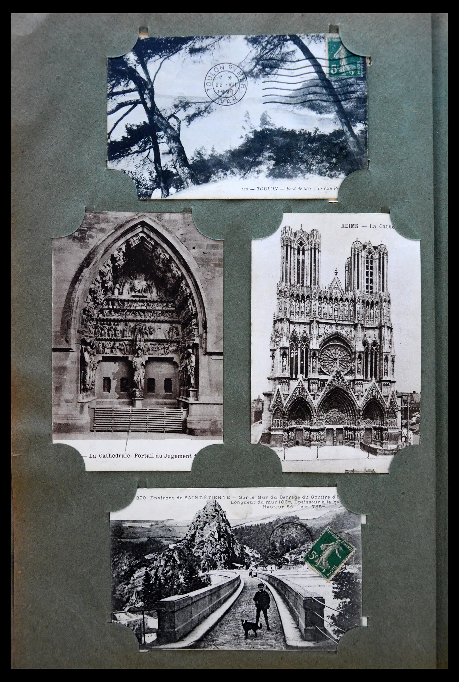 40897 0036 - Stamp collection 40897 Europe picture postcards 1900-1930.