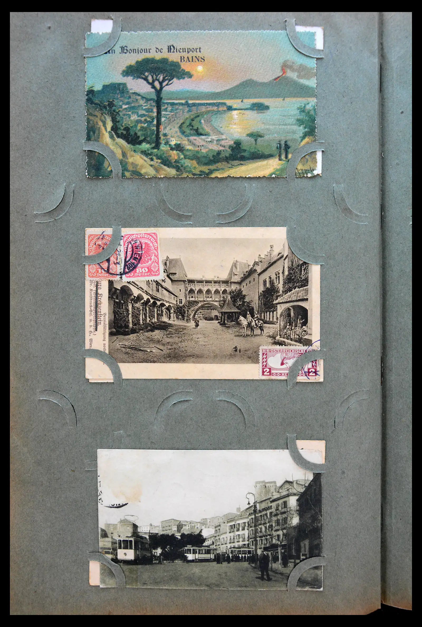40897 0061 - Stamp collection 40897 Europe picture postcards 1900-1930.