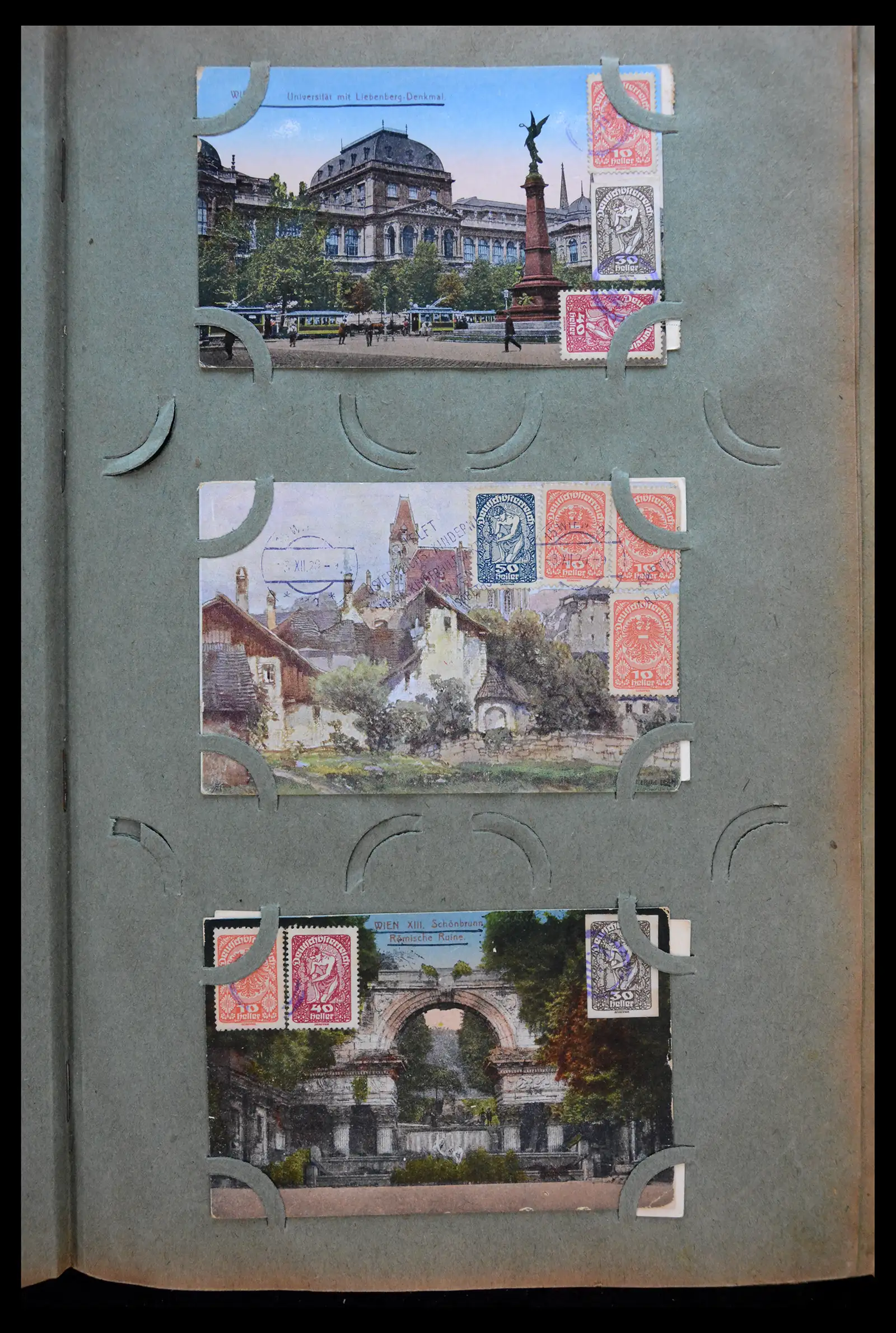 40897 0062 - Stamp collection 40897 Europe picture postcards 1900-1930.