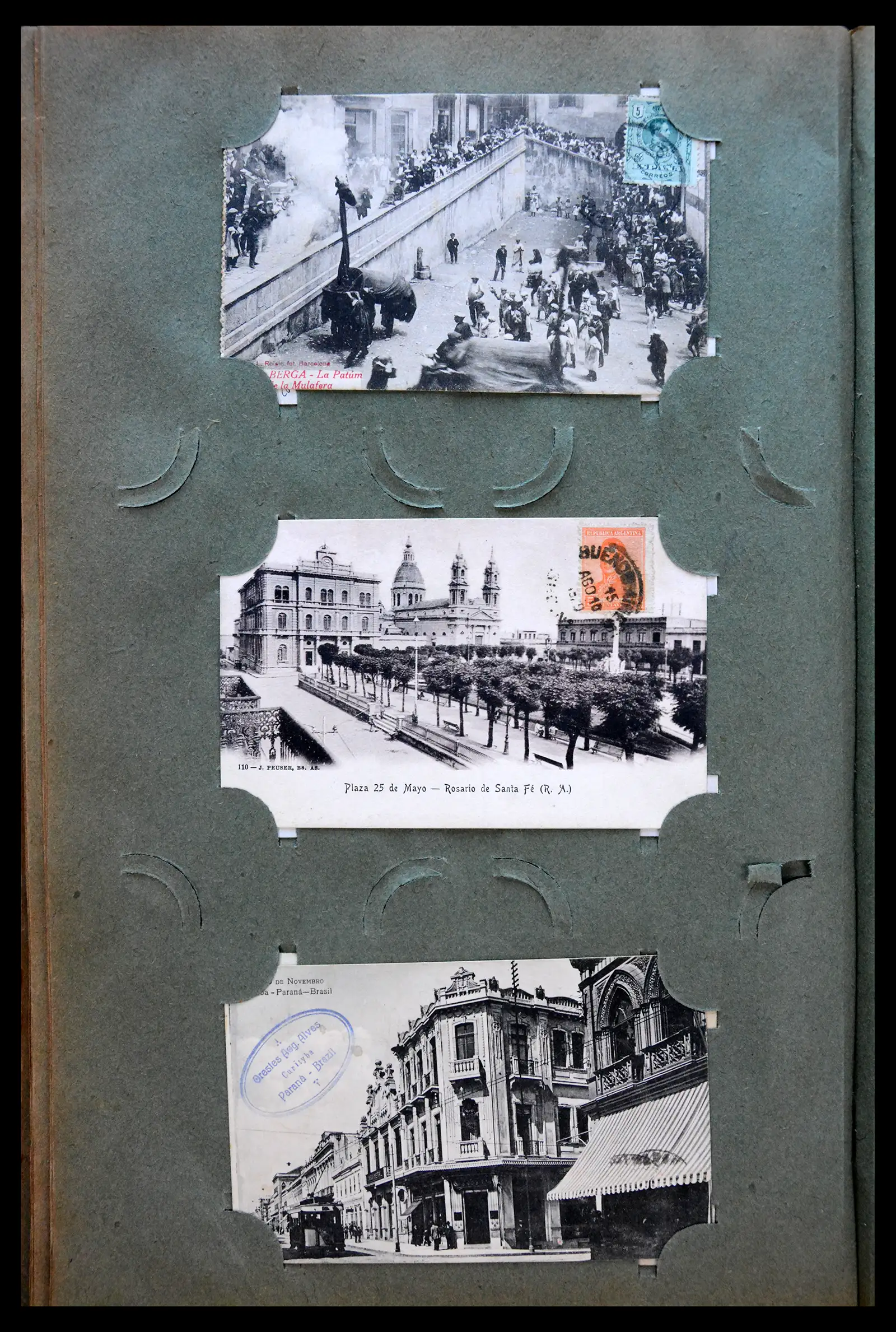 40897 0063 - Stamp collection 40897 Europe picture postcards 1900-1930.