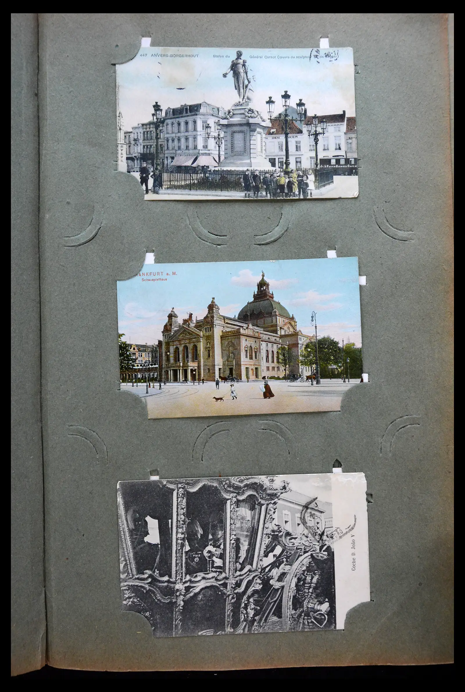 40897 0080 - Stamp collection 40897 Europe picture postcards 1900-1930.