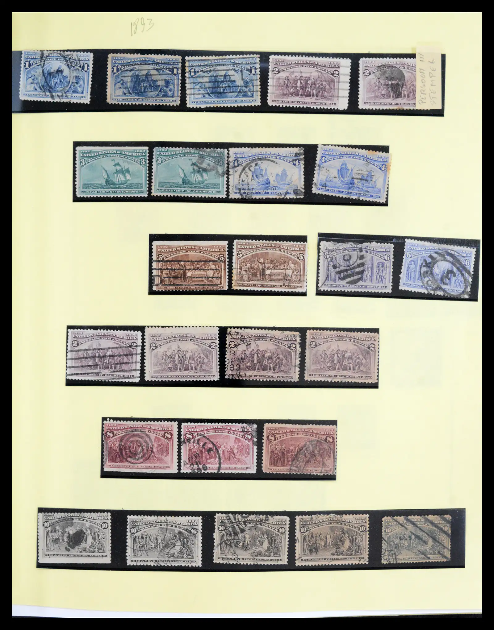 40903 0016 - Postzegelverzameling 40903 USA 1851-1992.