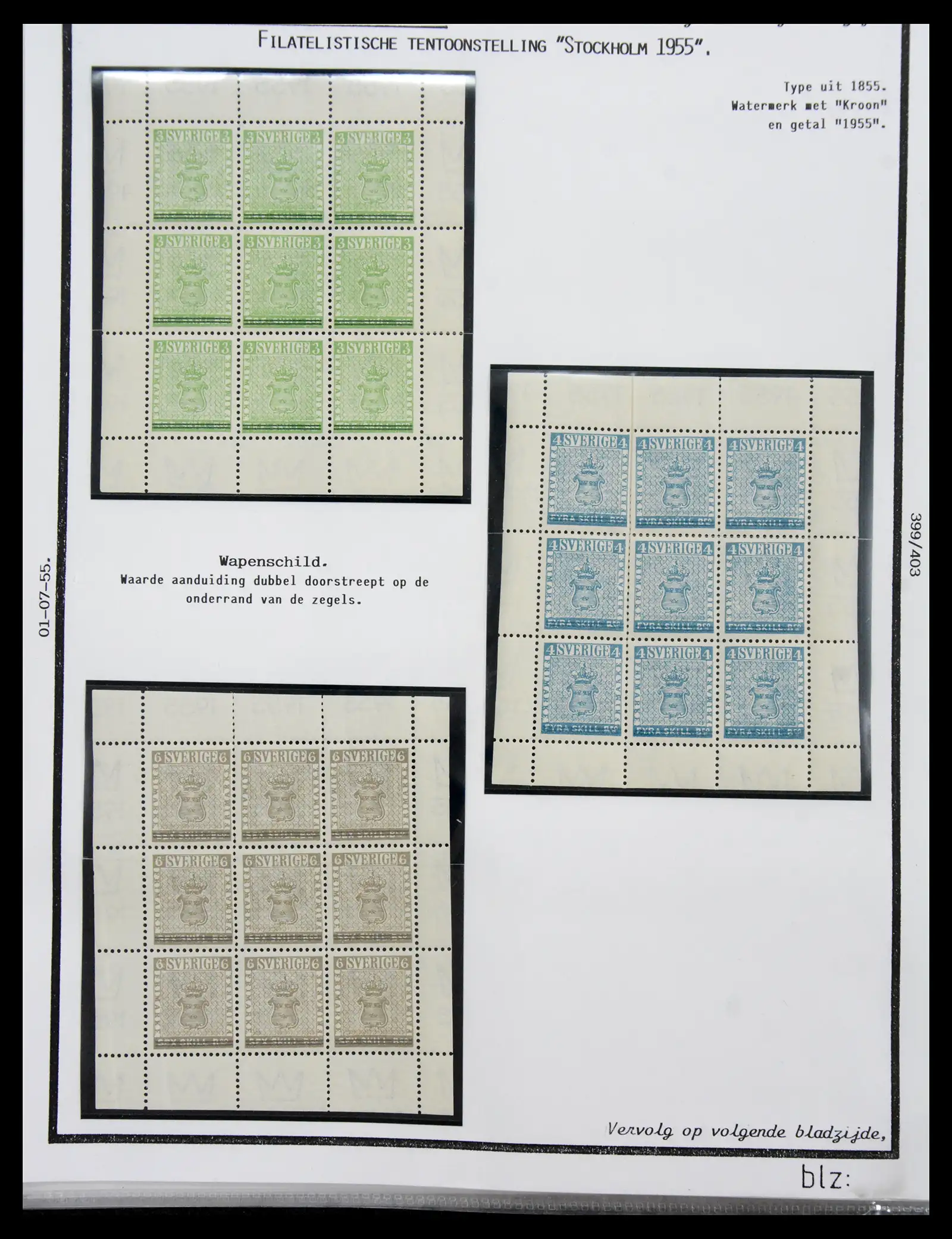 40904 0033 - Stamp collection 40904 Sweden specialised 1940-2001.