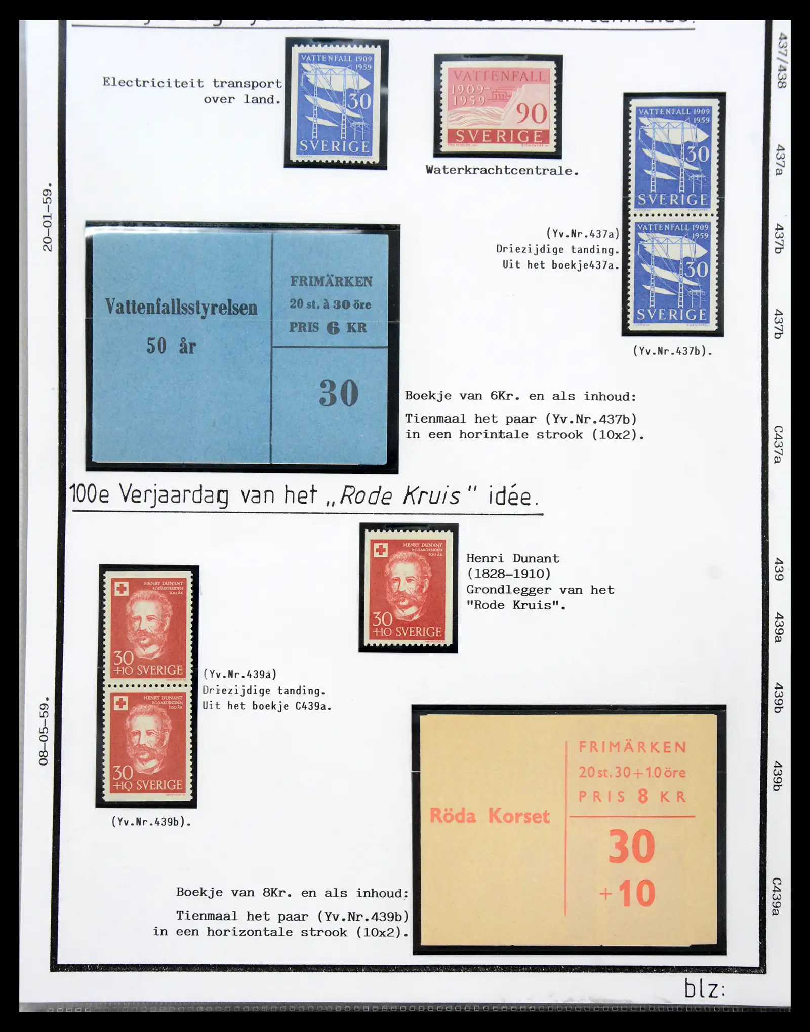 40904 0045 - Stamp collection 40904 Sweden specialised 1940-2001.