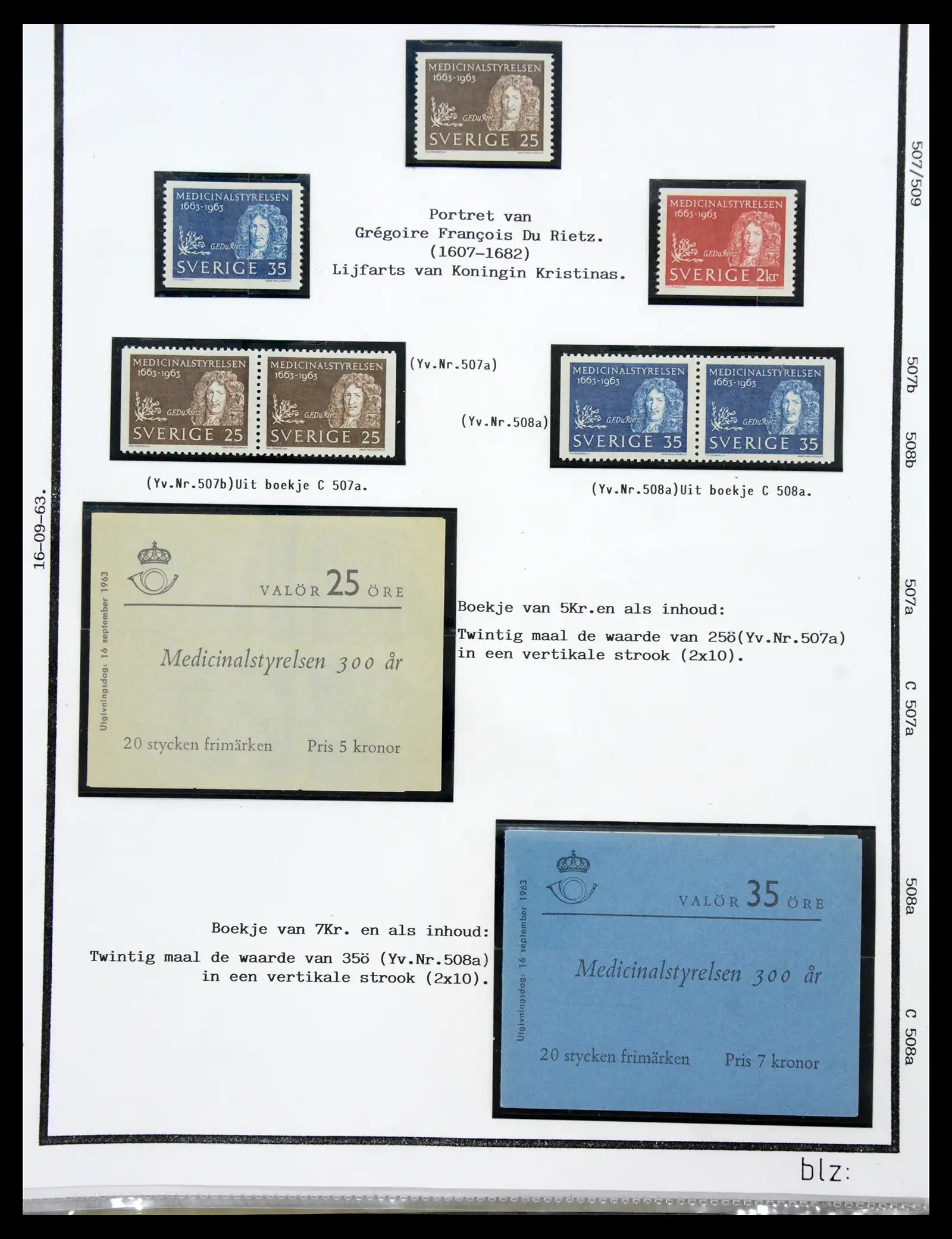 40904 0073 - Stamp collection 40904 Sweden specialised 1940-2001.
