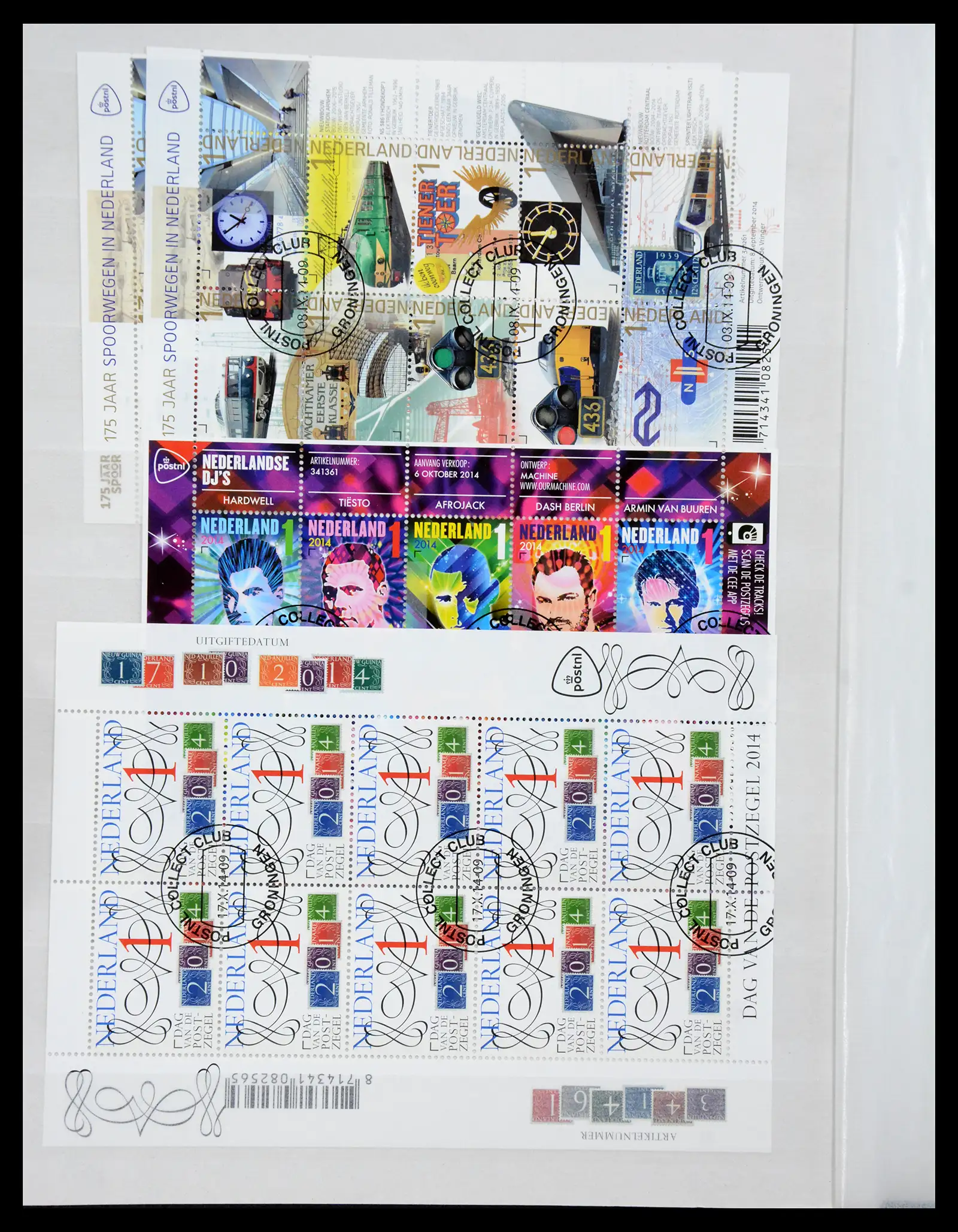 40922 0026 - Stamp collection 40922 Netherlands sheetlets 2010-2018.