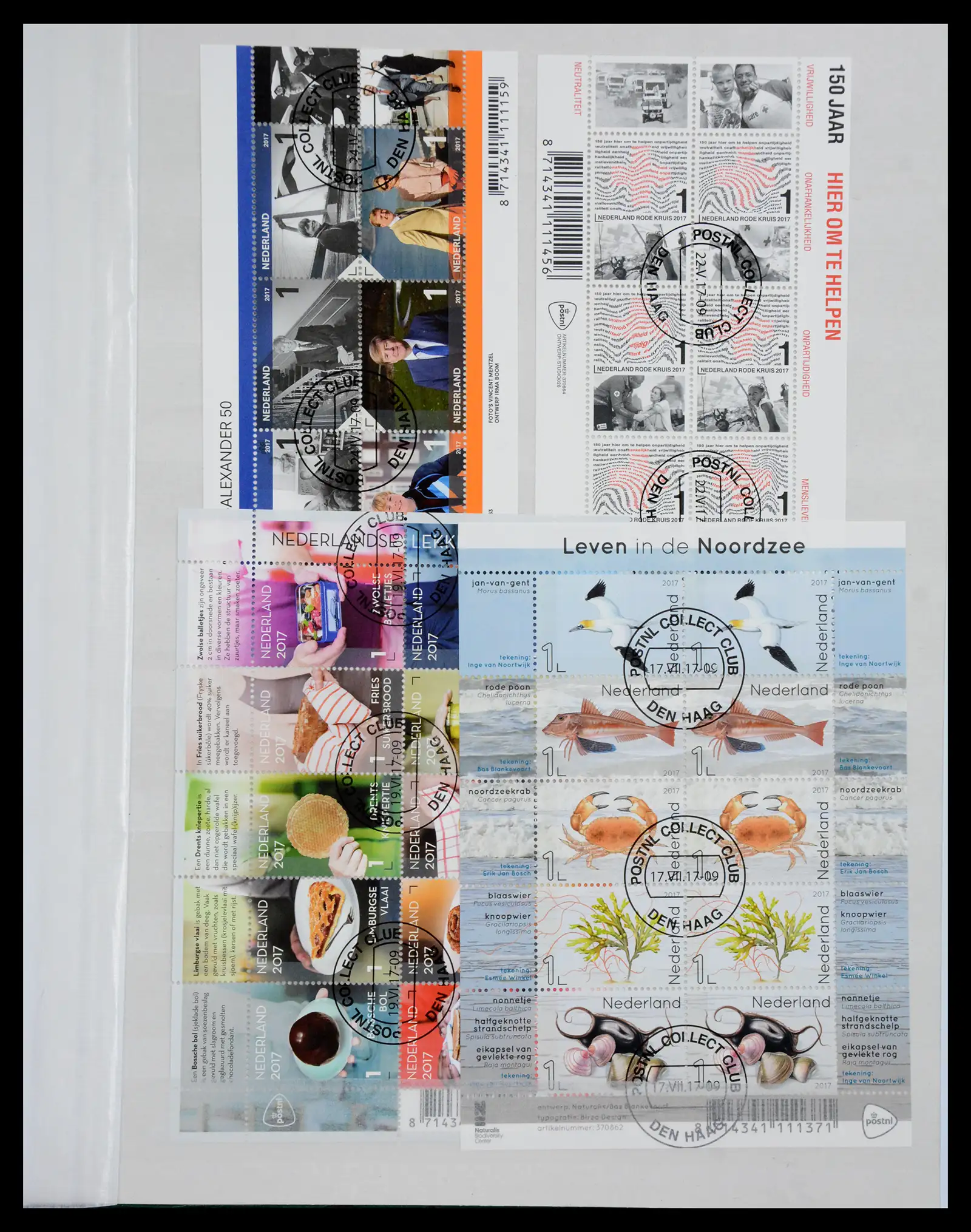 40922 0039 - Stamp collection 40922 Netherlands sheetlets 2010-2018.