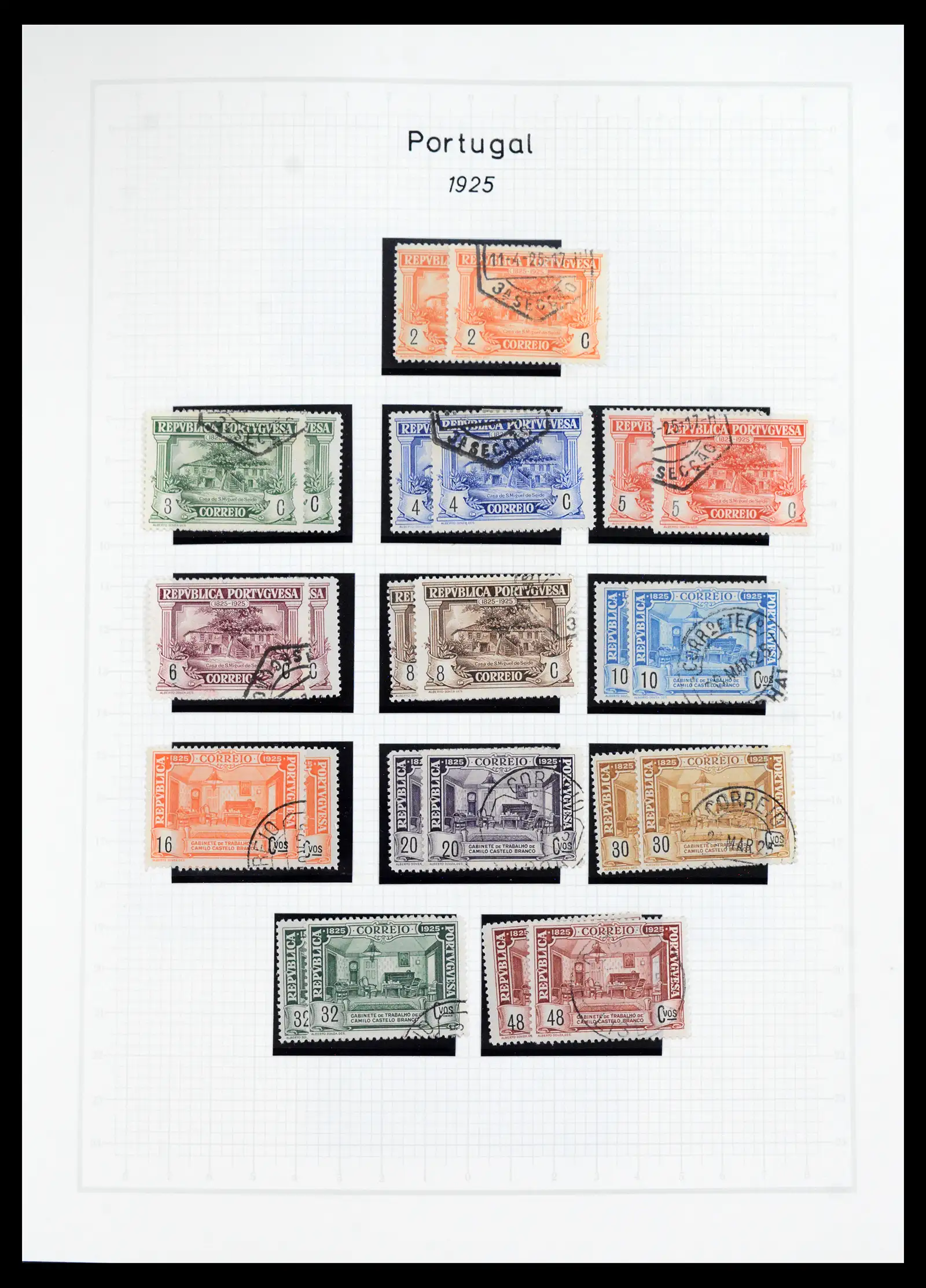 40950 0030 - Postzegelverzameling 40950 Portugal compleet 1853-2002.