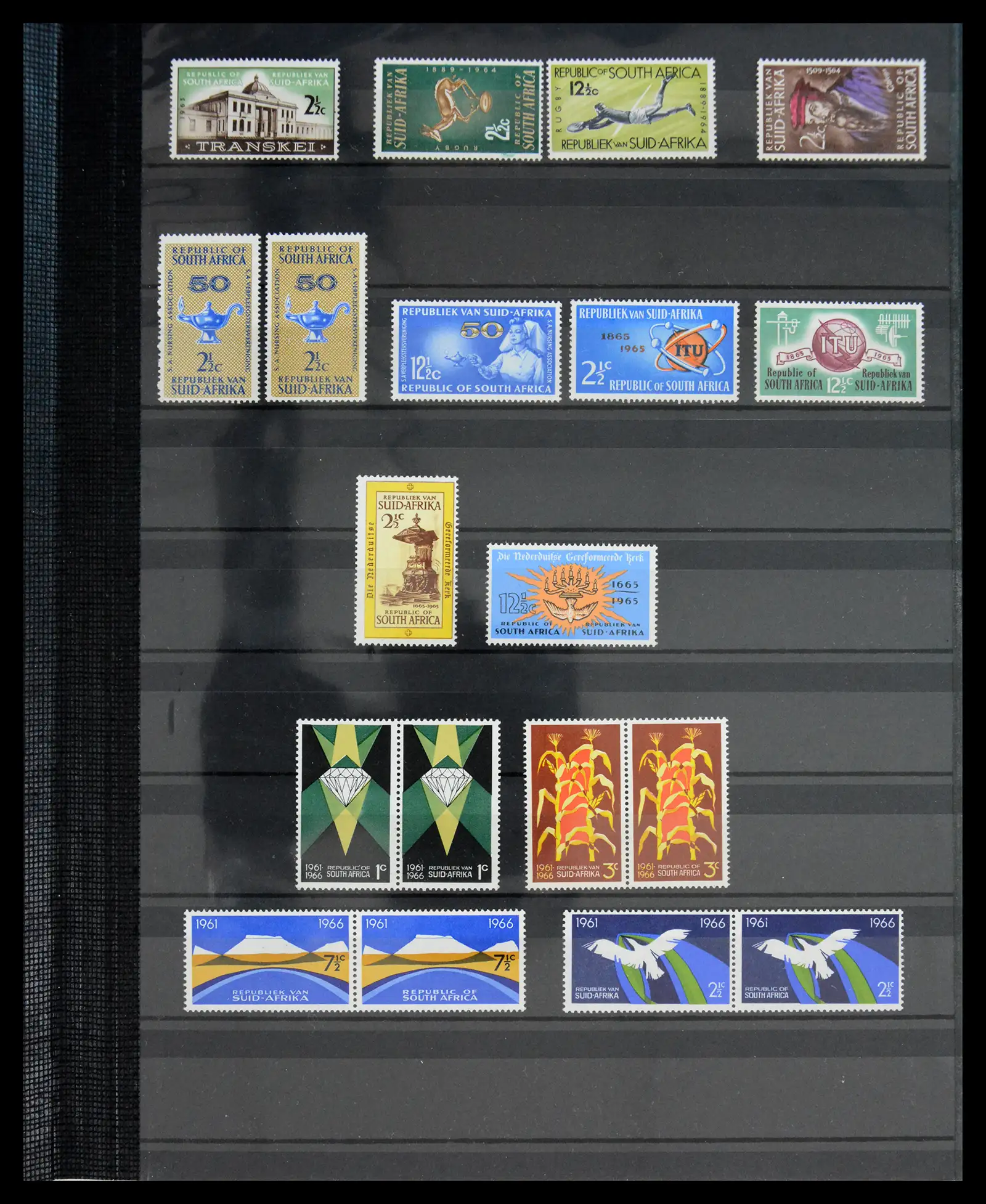 40953 0021 - Postzegelverzameling 40953 Zuid Afrika 1910-1980.