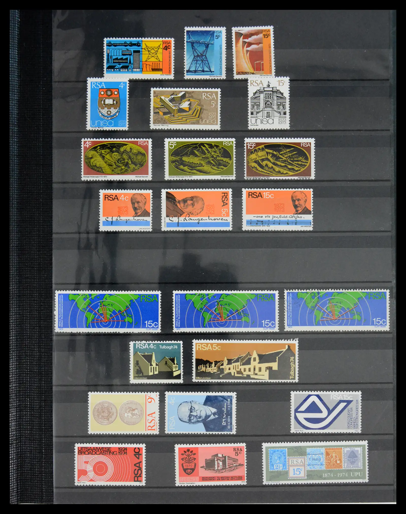 40953 0025 - Postzegelverzameling 40953 Zuid Afrika 1910-1980.