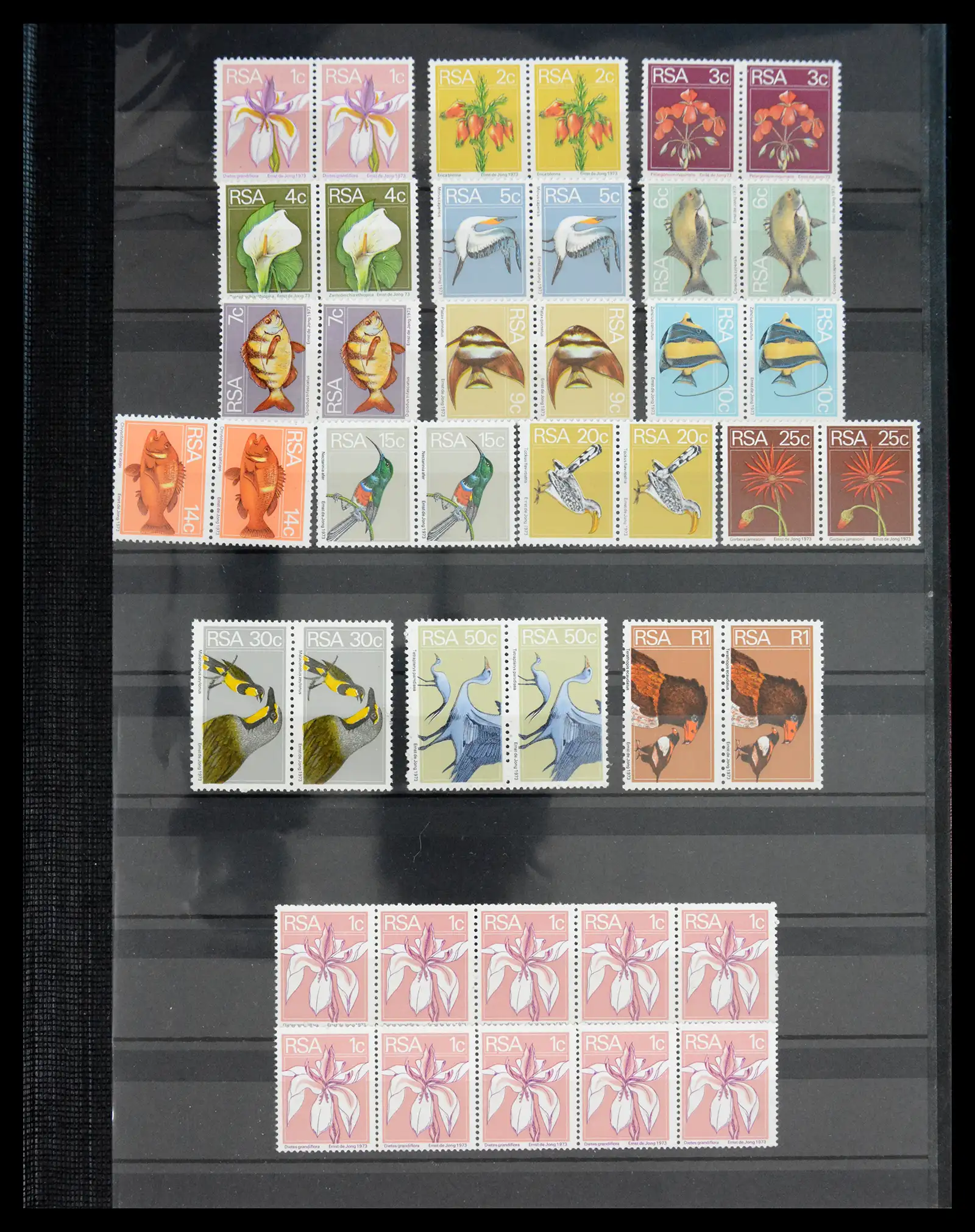 40953 0027 - Postzegelverzameling 40953 Zuid Afrika 1910-1980.