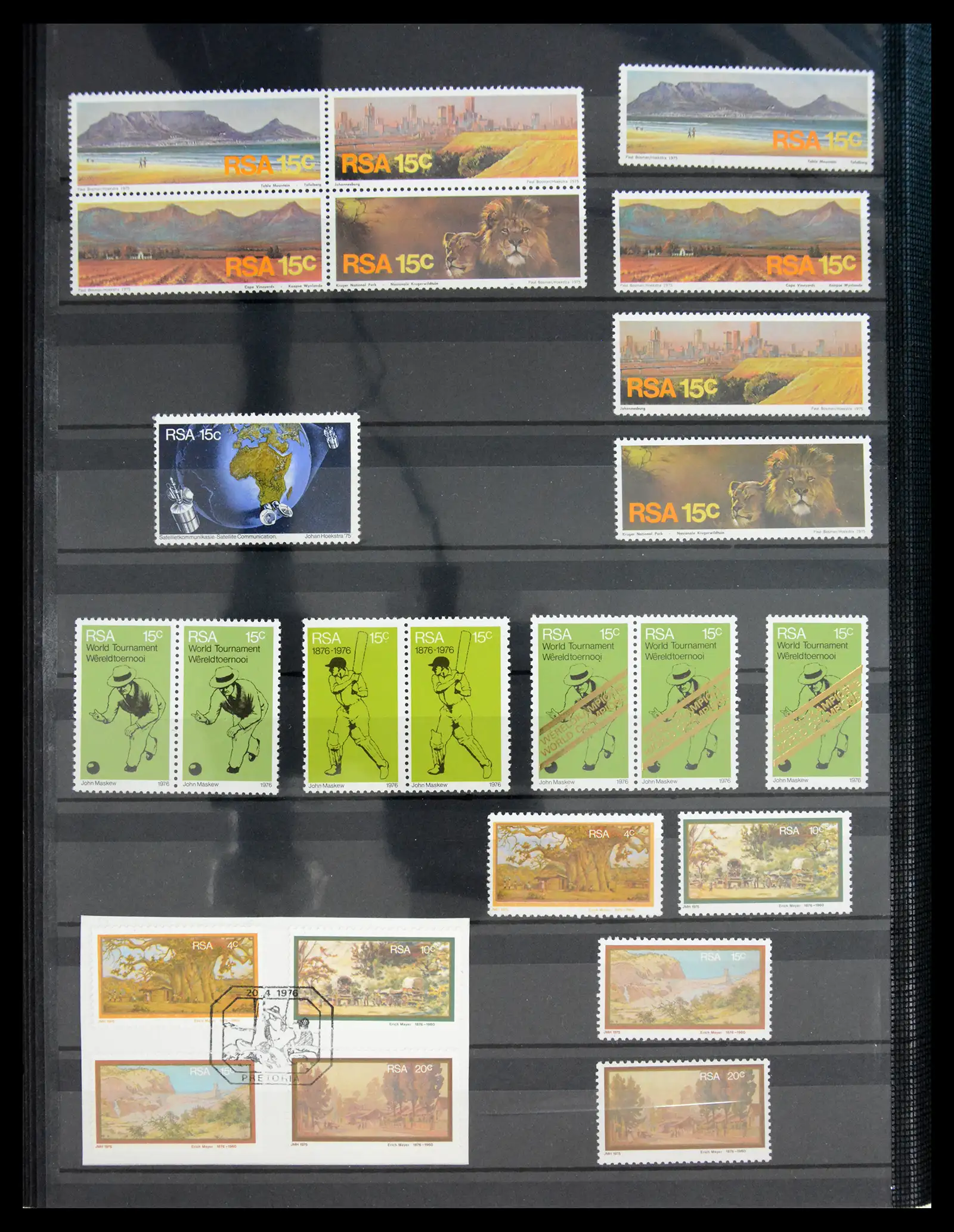 40953 0030 - Postzegelverzameling 40953 Zuid Afrika 1910-1980.