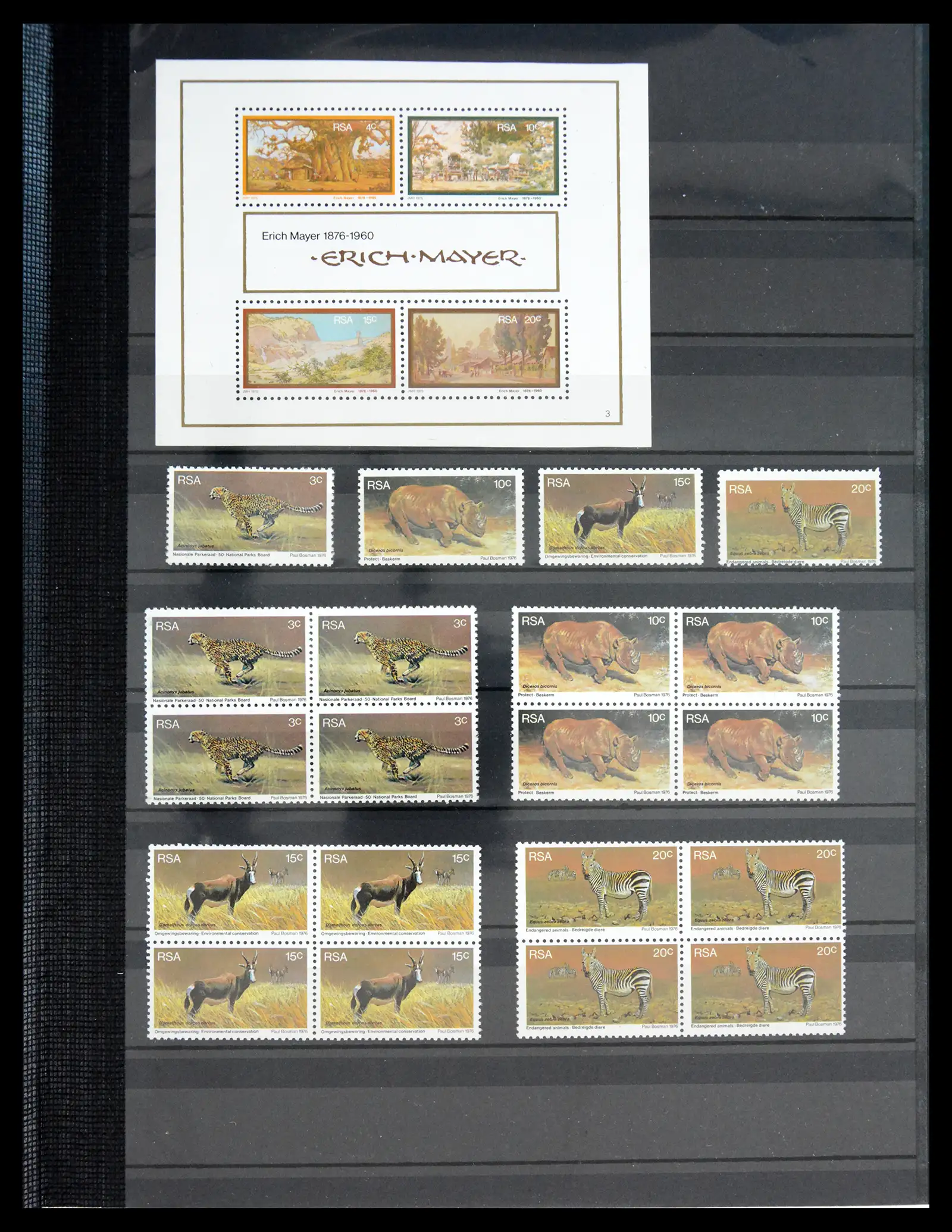 40953 0031 - Postzegelverzameling 40953 Zuid Afrika 1910-1980.