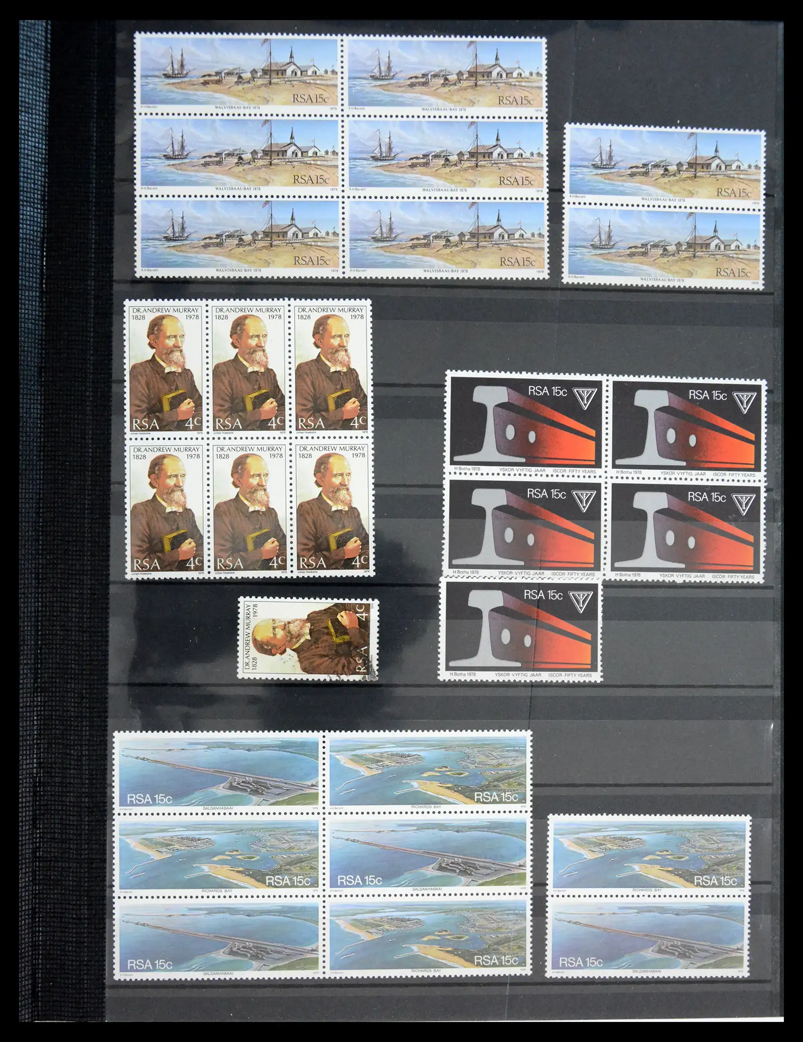 40953 0037 - Postzegelverzameling 40953 Zuid Afrika 1910-1980.