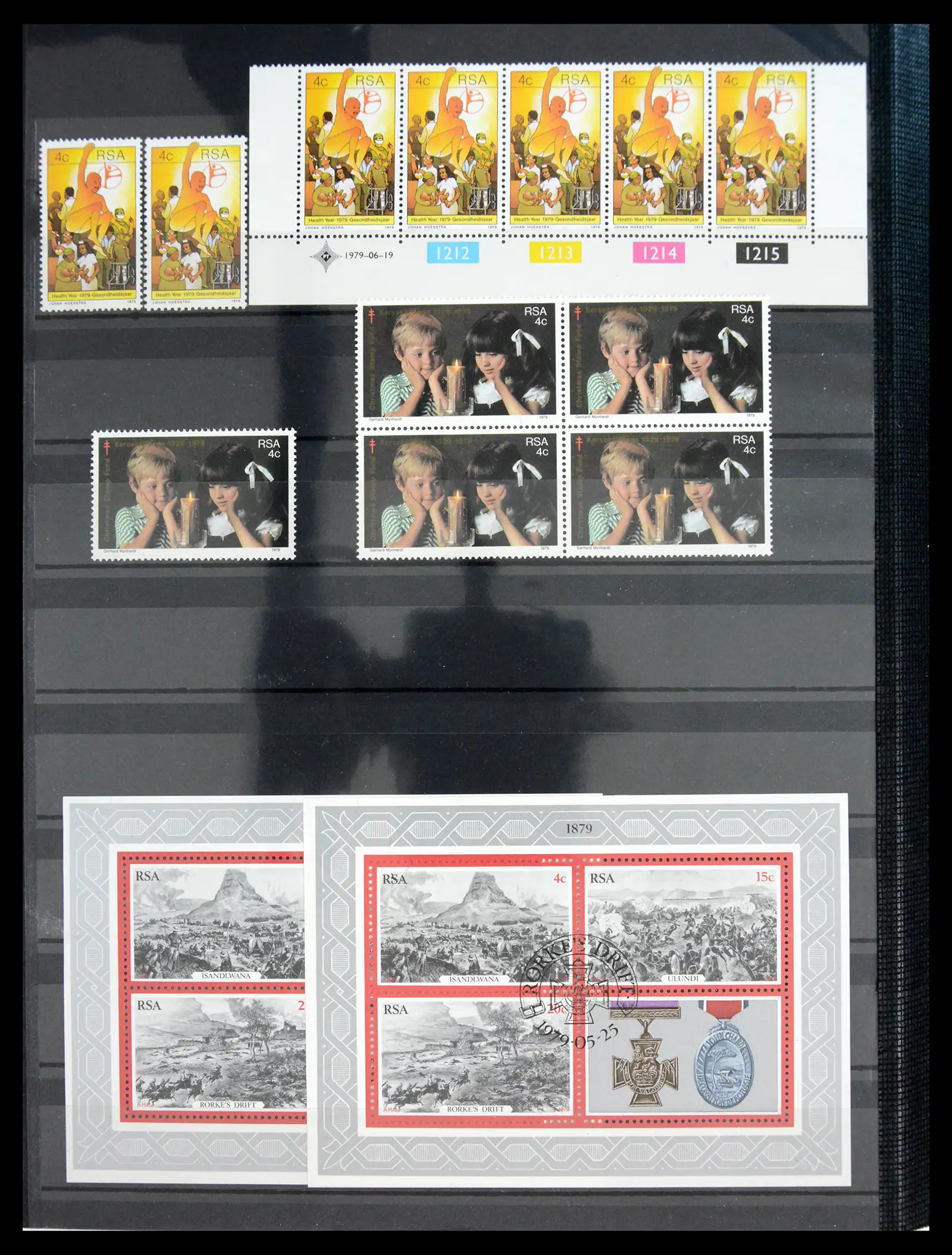 40953 0040 - Postzegelverzameling 40953 Zuid Afrika 1910-1980.