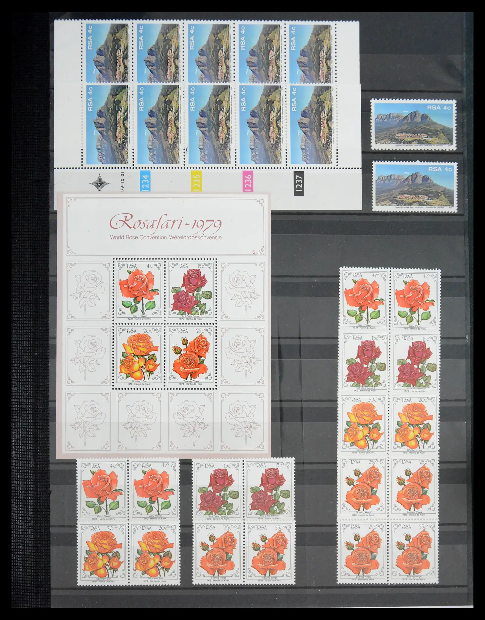 40953 0041 - Postzegelverzameling 40953 Zuid Afrika 1910-1980.