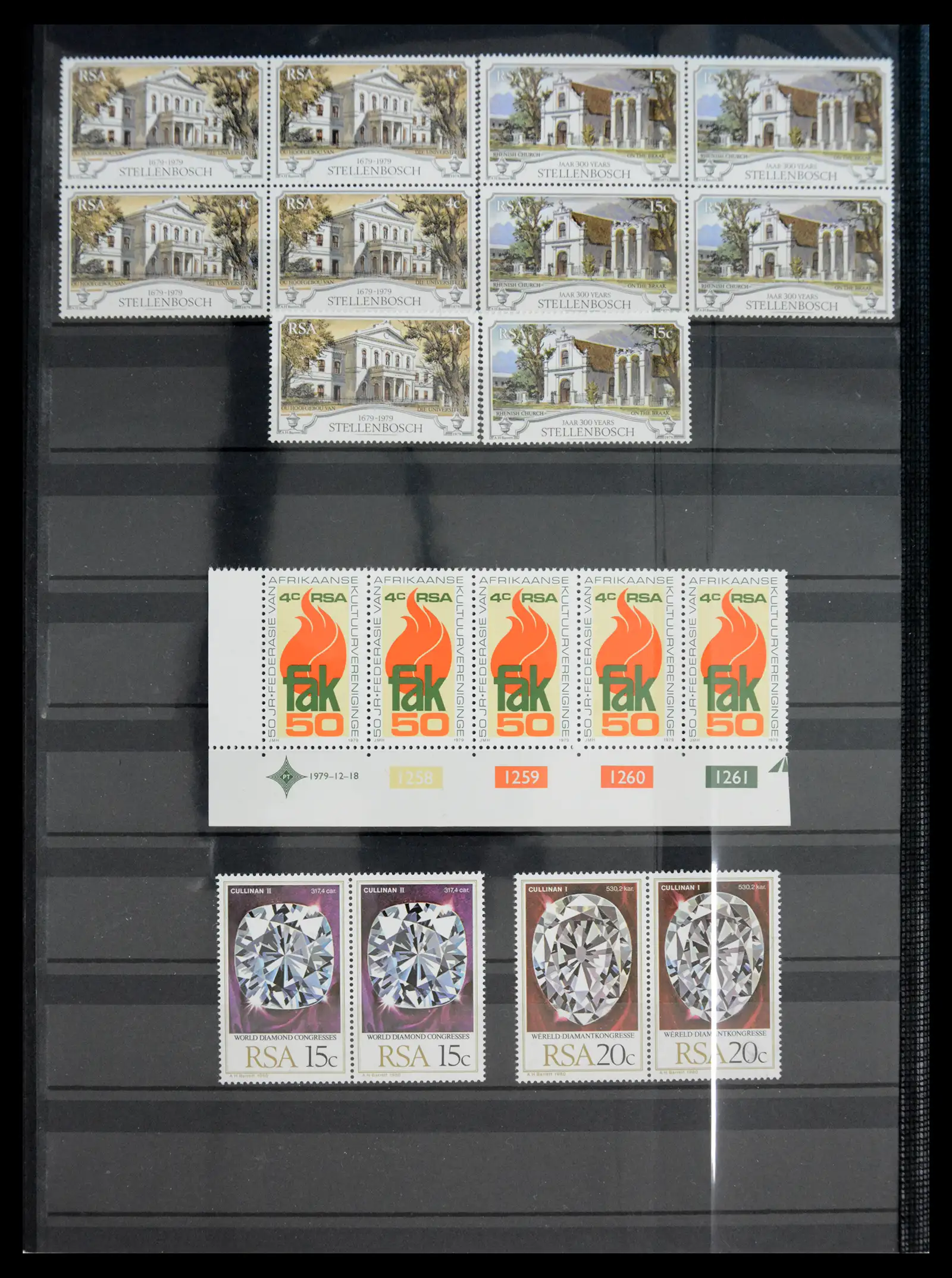 40953 0042 - Postzegelverzameling 40953 Zuid Afrika 1910-1980.