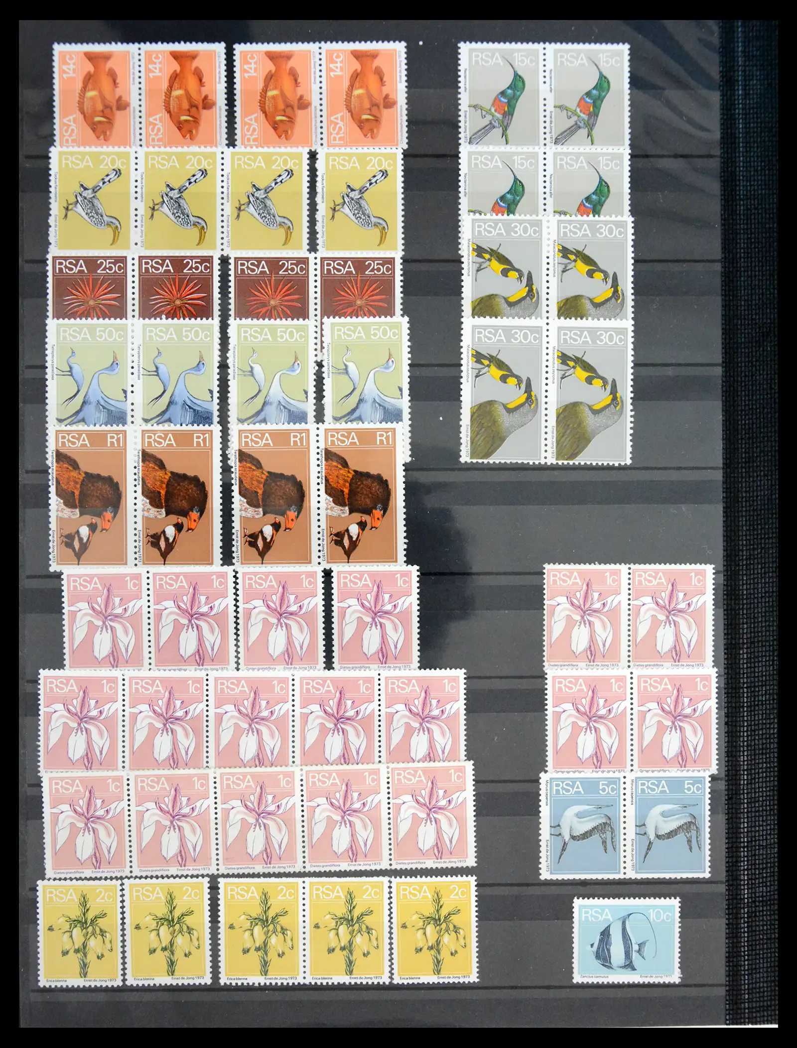40953 0048 - Postzegelverzameling 40953 Zuid Afrika 1910-1980.