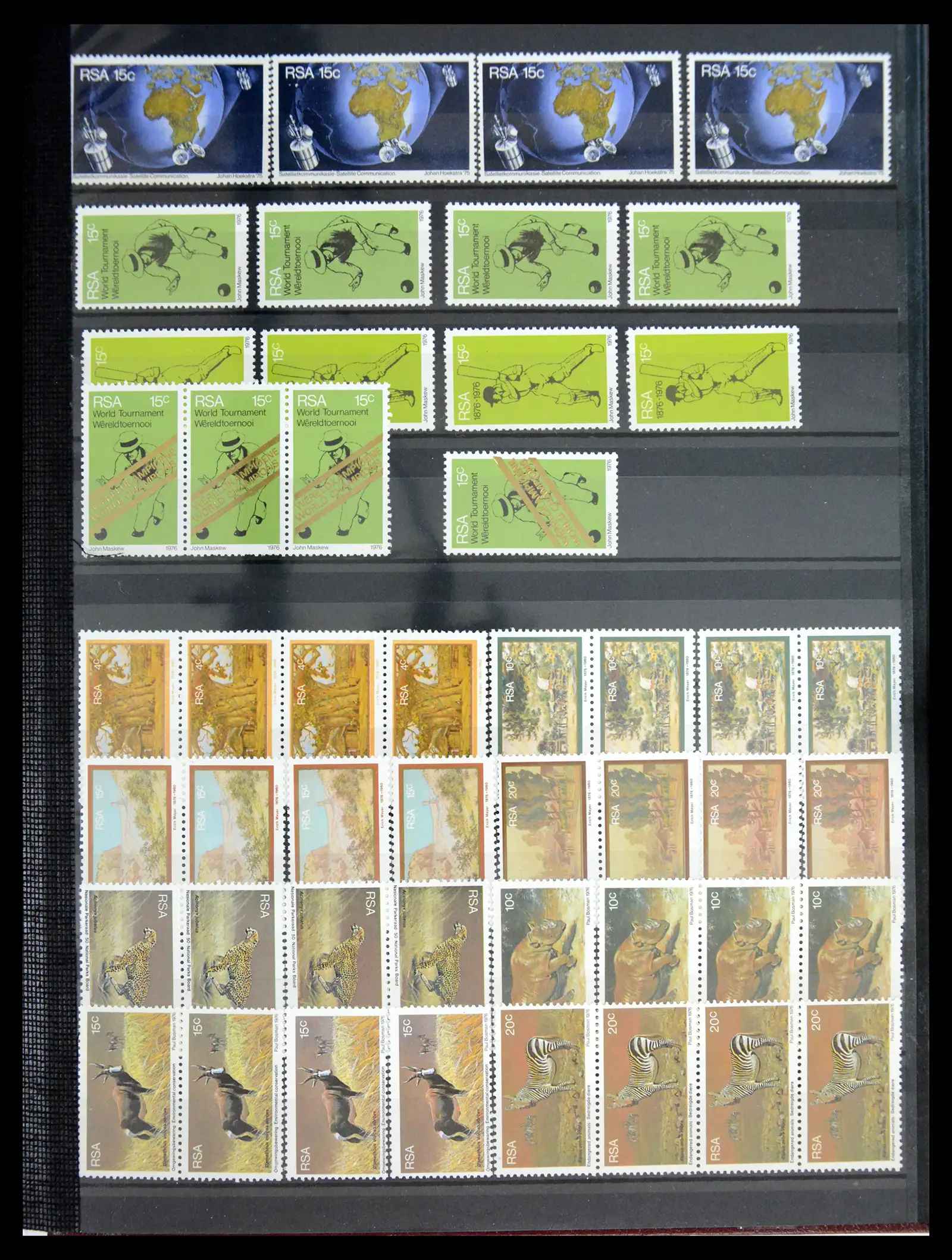 40953 0051 - Postzegelverzameling 40953 Zuid Afrika 1910-1980.