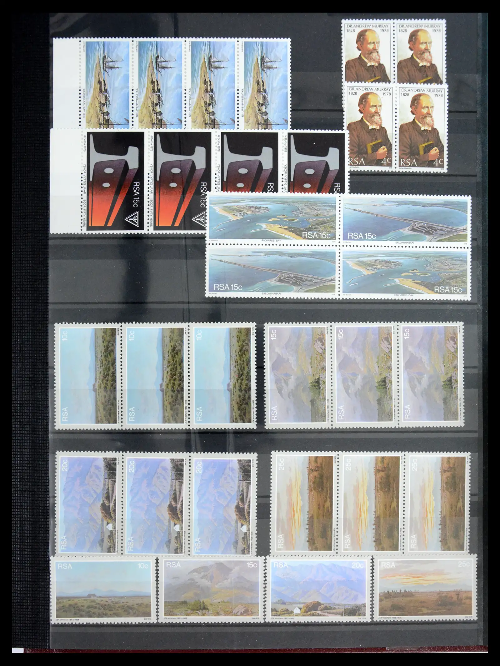40953 0055 - Postzegelverzameling 40953 Zuid Afrika 1910-1980.